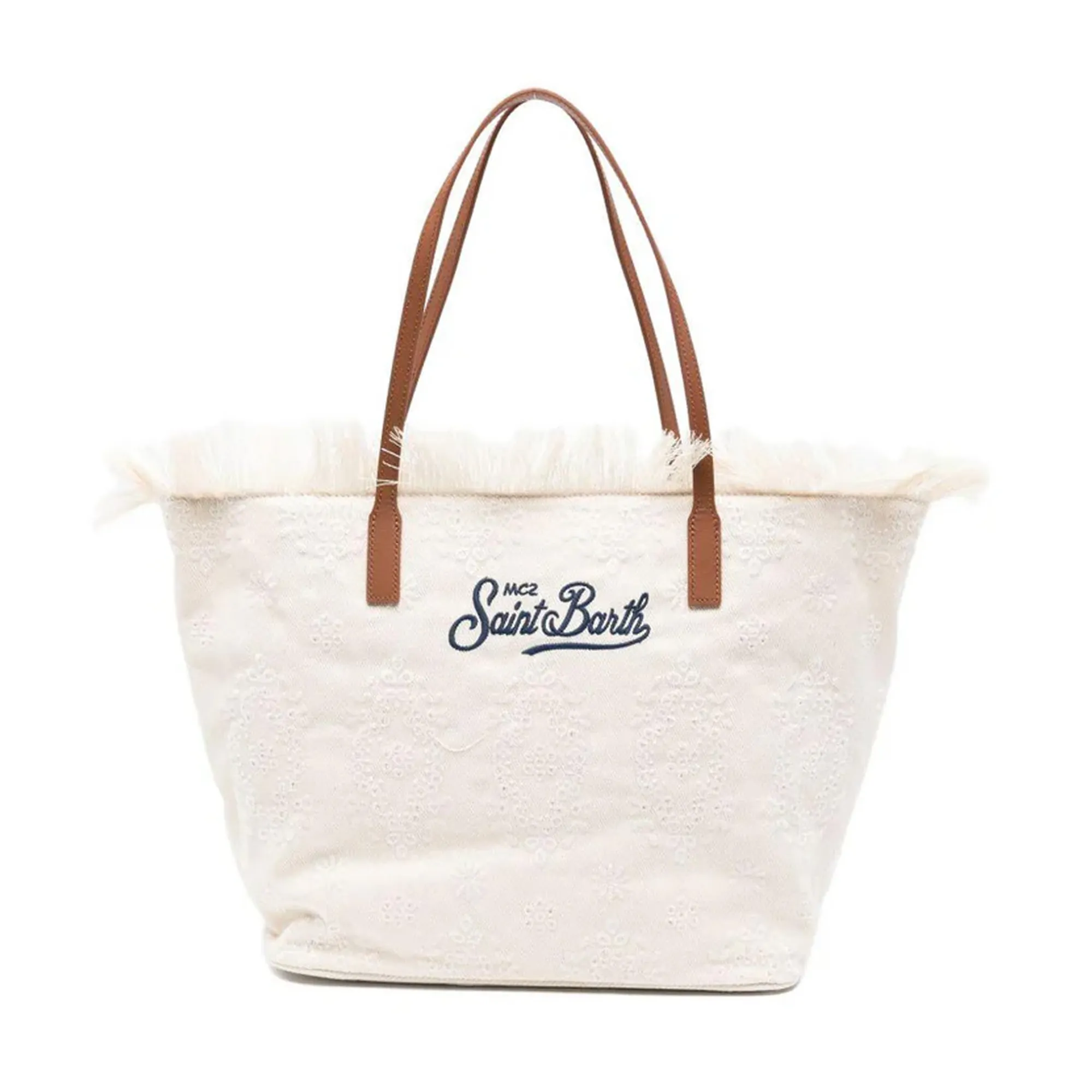 Mc2 Saint Barth Borsa City Frige Sangallo Bianco Cbf0001-01034L 178937