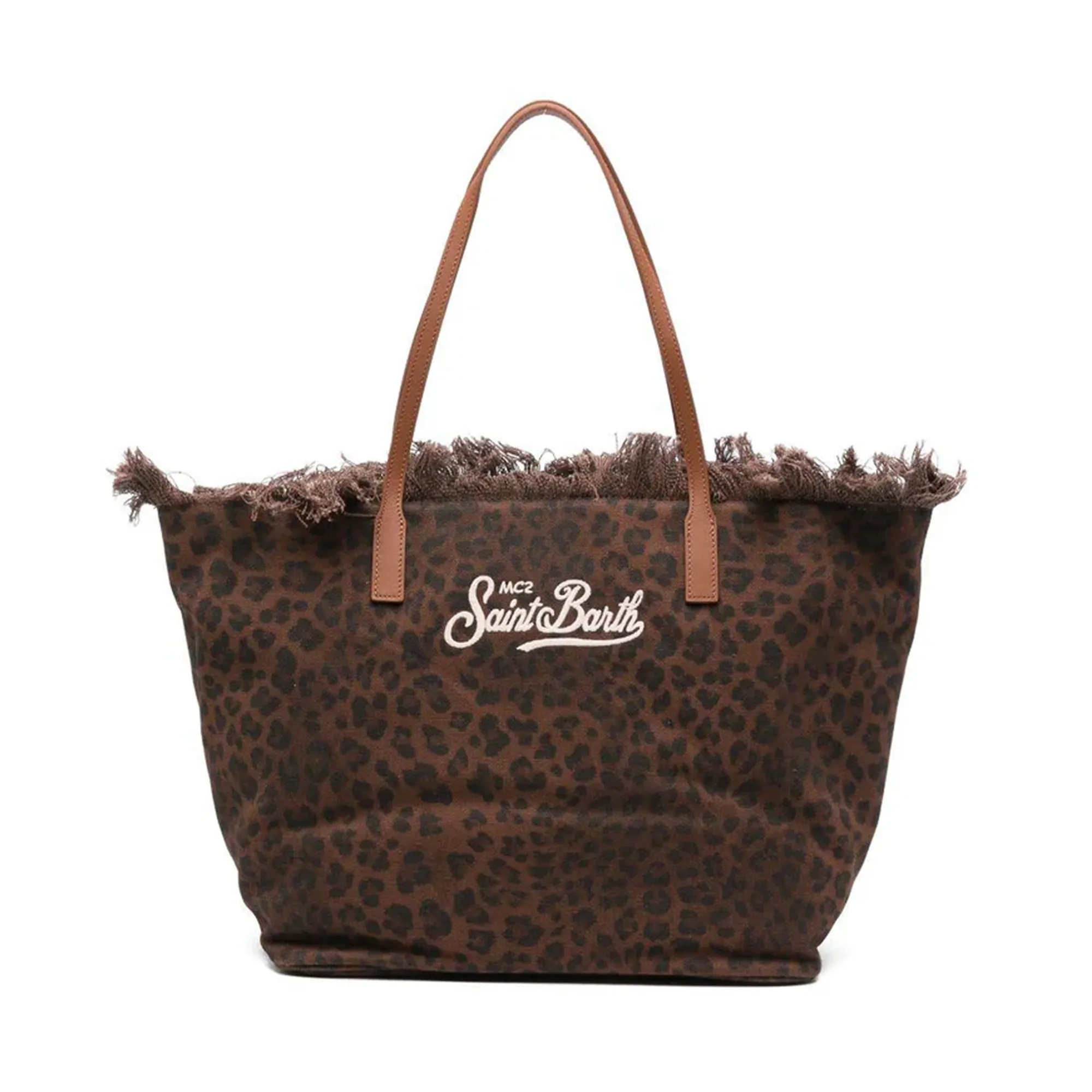 Mc2 Saint Barth Borsa City Fringe Leopardato Cbf0001-00588L 178948