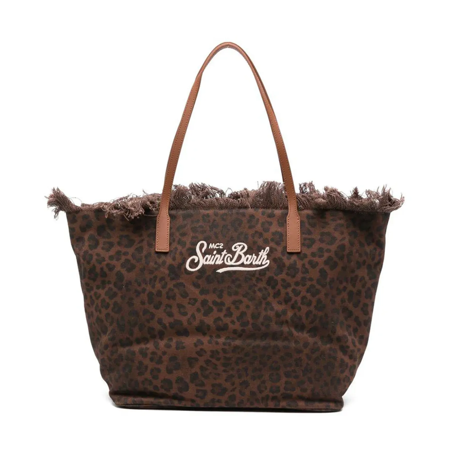 Mc2 Saint Barth Borsa City Fringe Leopardato Cbf0001-00588L 178948