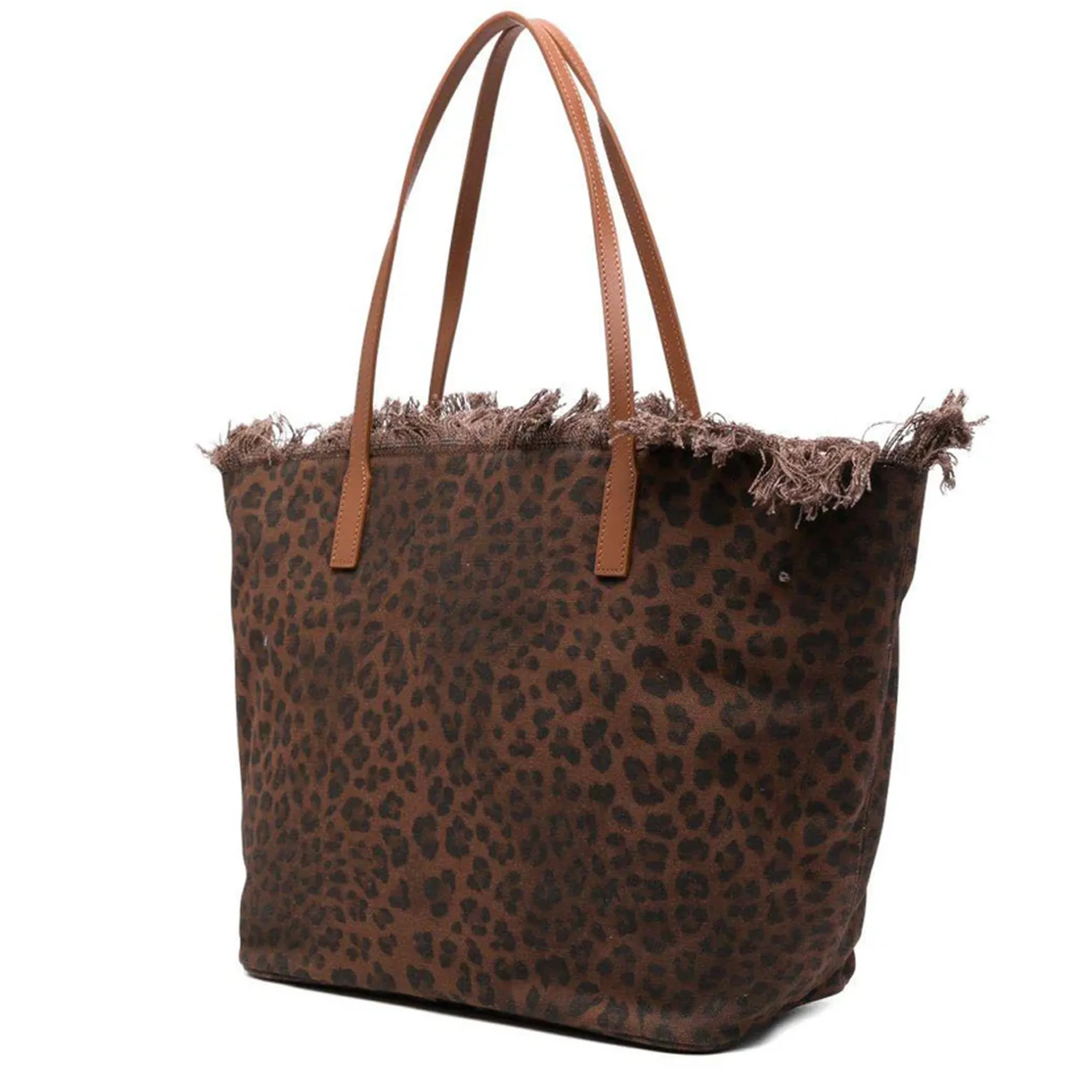 Mc2 Saint Barth Borsa City Fringe Leopardato Cbf0001-00588L 178949