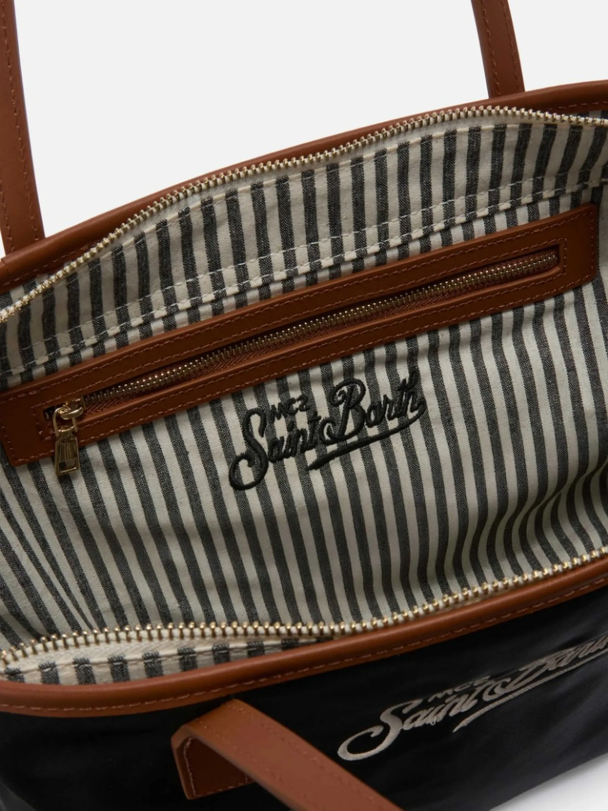 Mc2 Saint Barth B'Borsa City Mid Nylon' Black Cb0004-00288L 177979