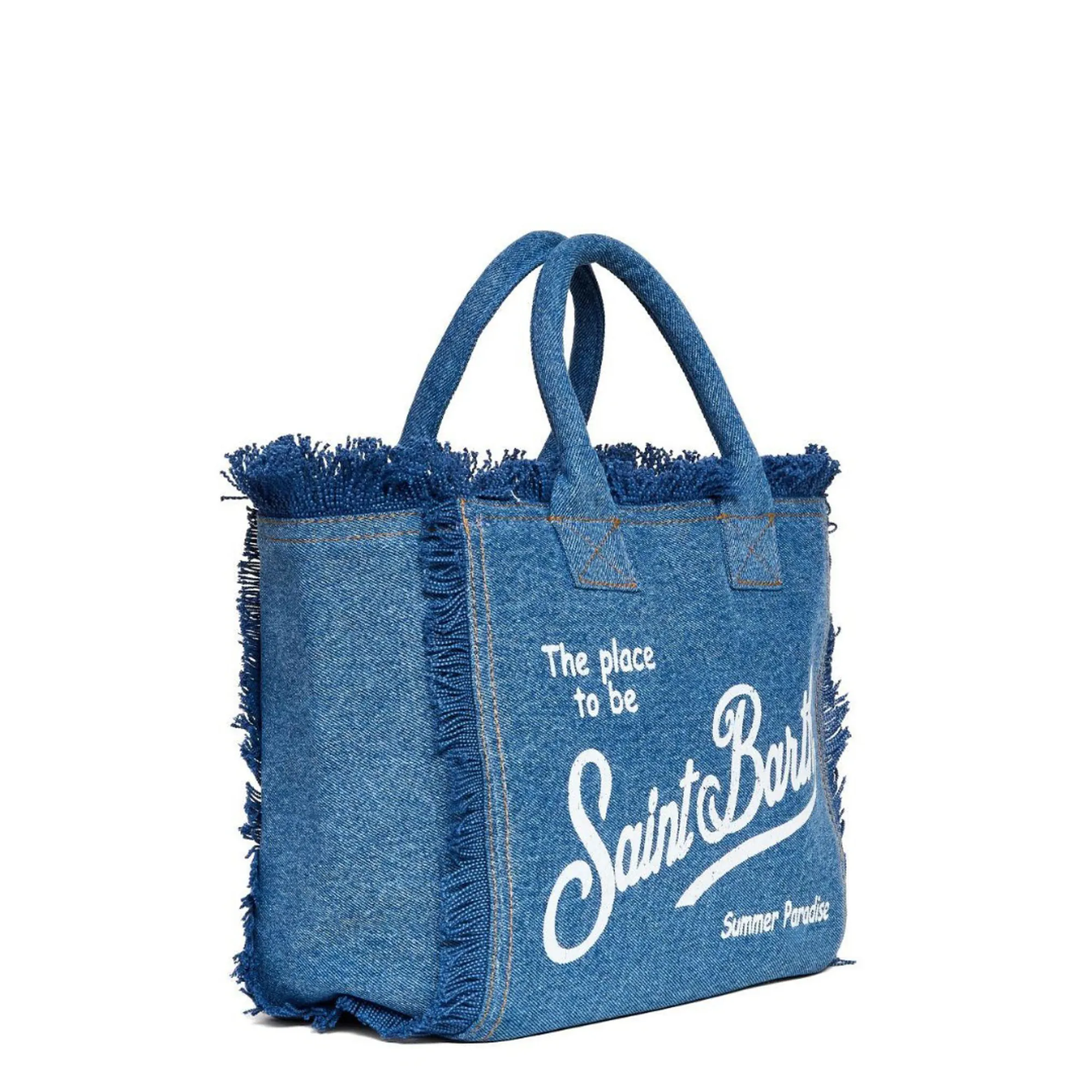 Mc2 Saint Barth B'Colette Bag' Denim Col0001-00009L 181887