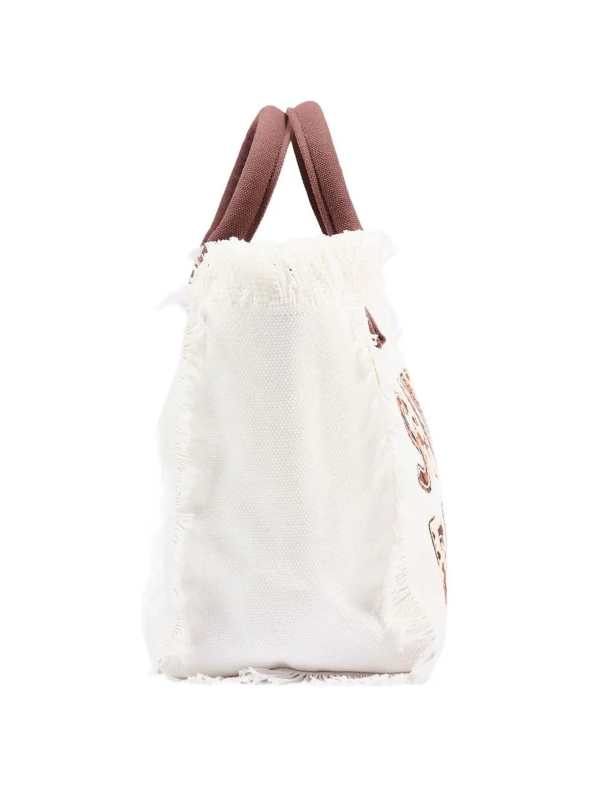 Mc2 Saint Barth B'Colette Animaler Patch Bag' White Col0001-00326L 177641