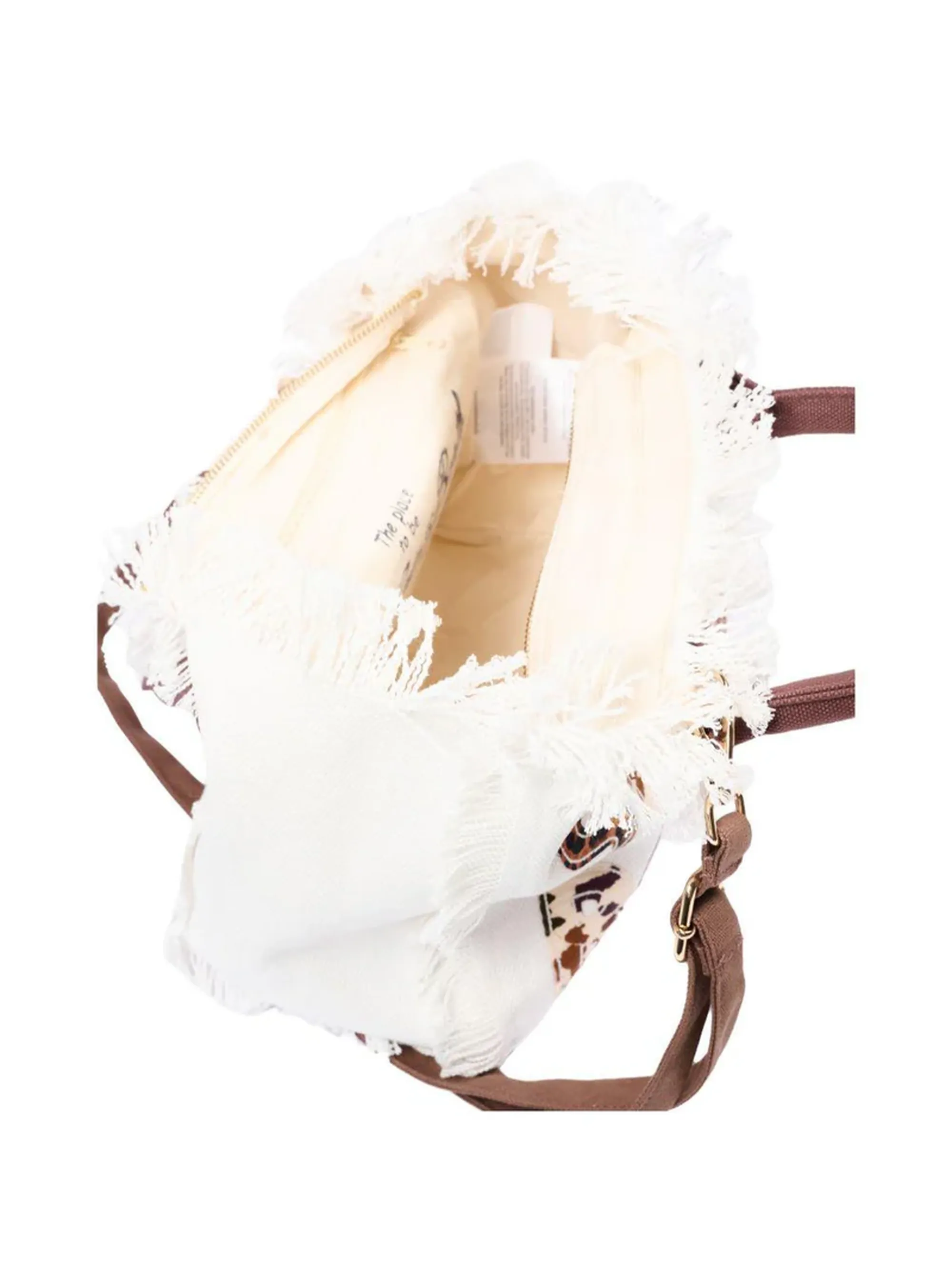 Mc2 Saint Barth B'Colette Animaler Patch Bag' White Col0001-00326L 177642