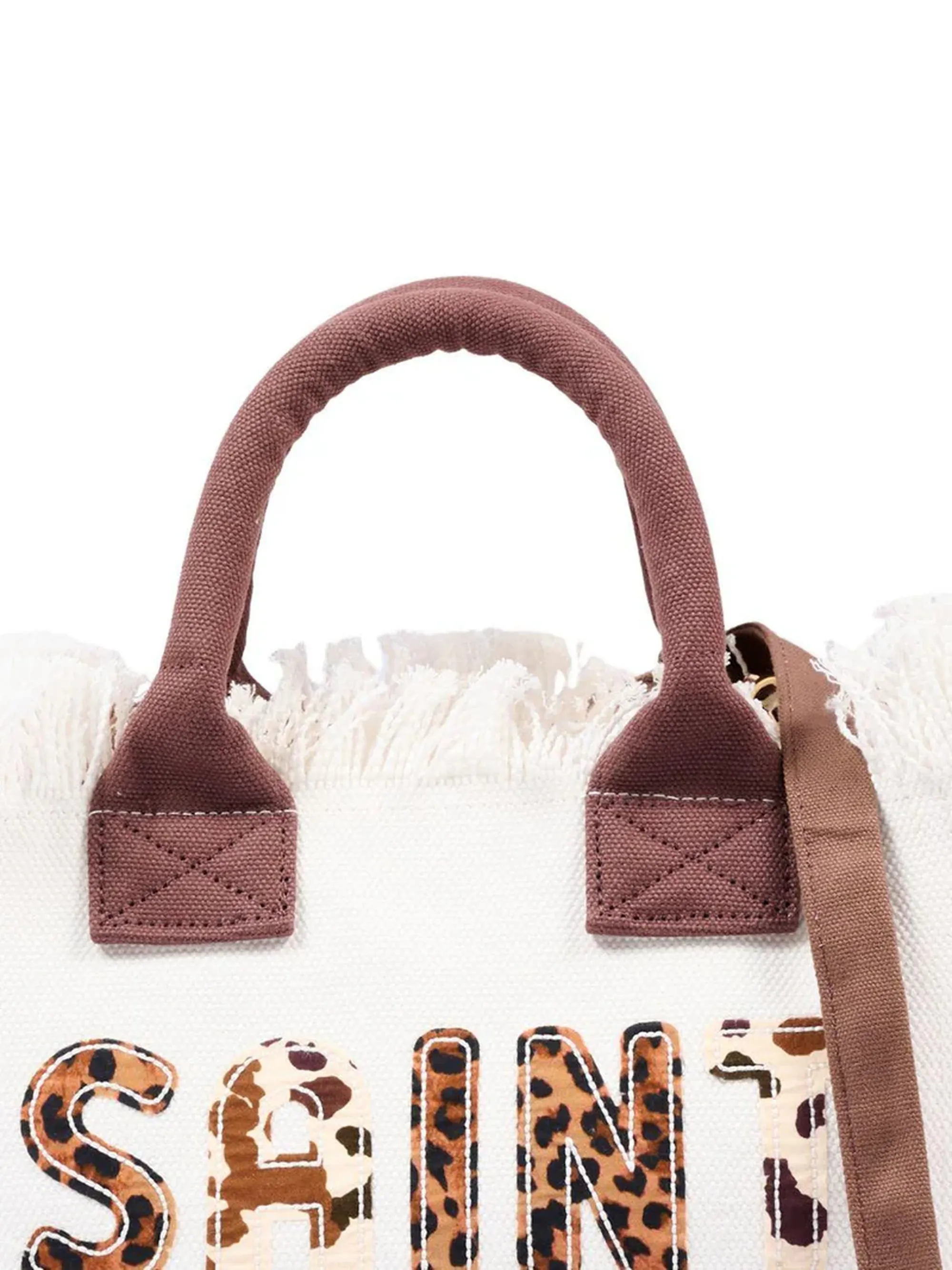 Mc2 Saint Barth B'Colette Animaler Patch Bag' White Col0001-00326L 177643