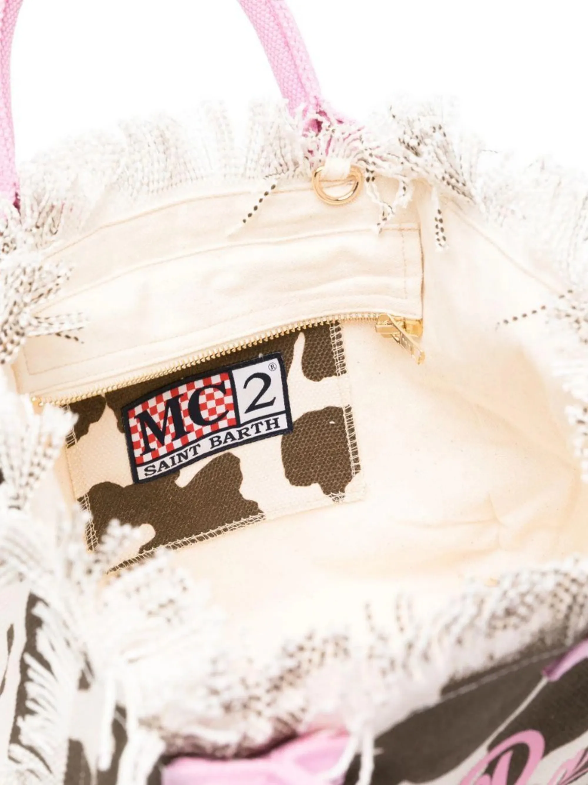 Mc2 Saint Barth B'Colette Cow Bag' Brown Col0001-00327L 177625