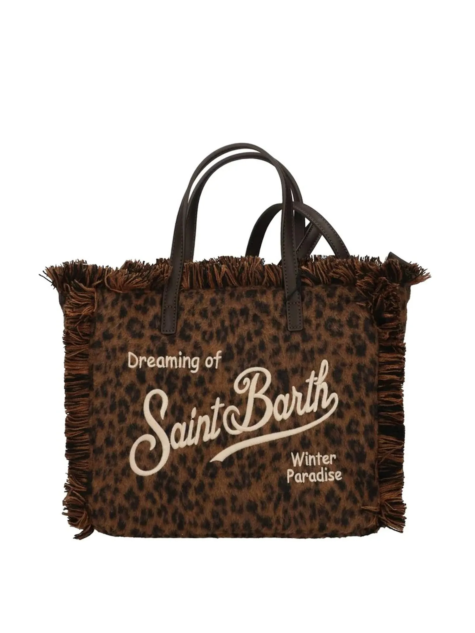Mc2 Saint Barth Borsa Colette Felt Leopardato Col0046-00212M 194260