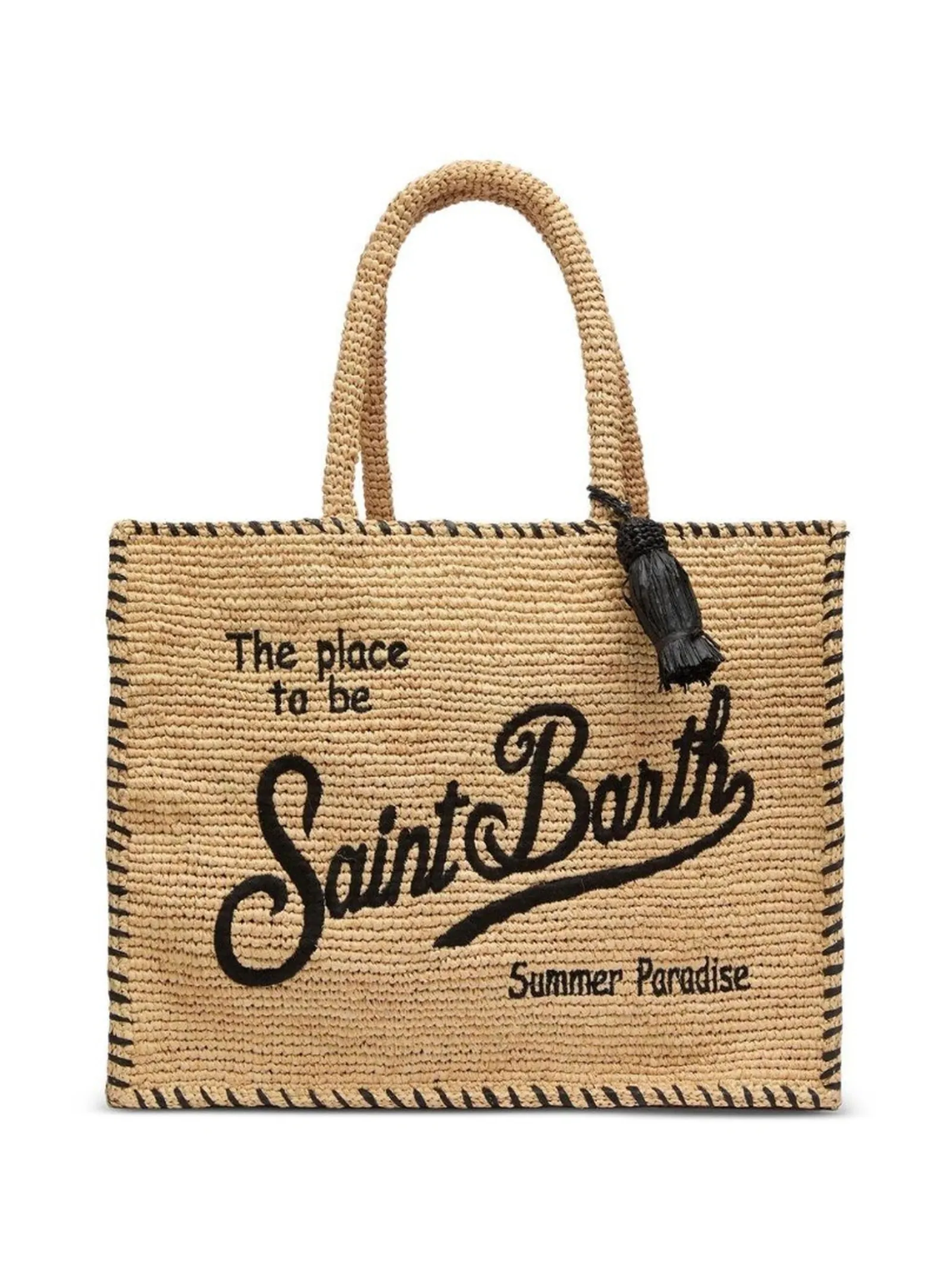 Mc2 Saint Barth Borsa Colette In Rafia Beige Col0013-09045L 181883