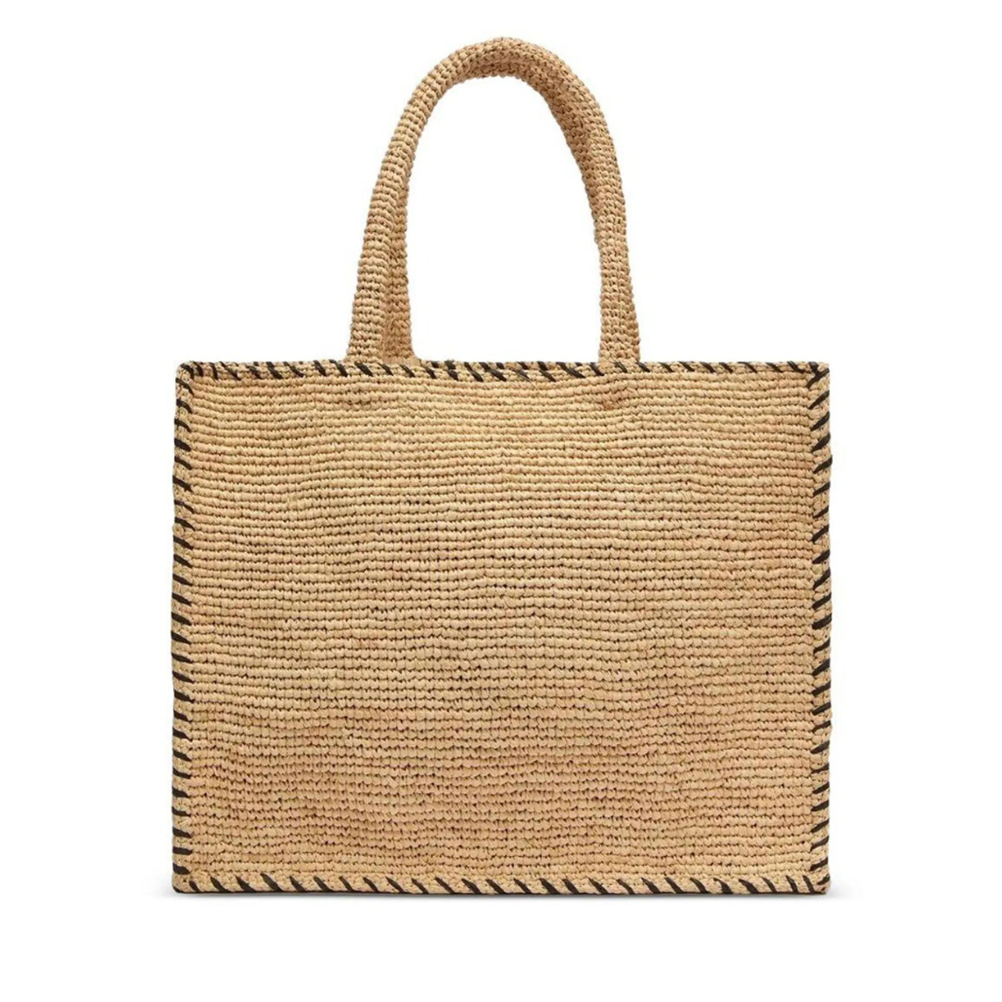 Mc2 Saint Barth Borsa Colette In Rafia Beige Col0013-09045L 182020