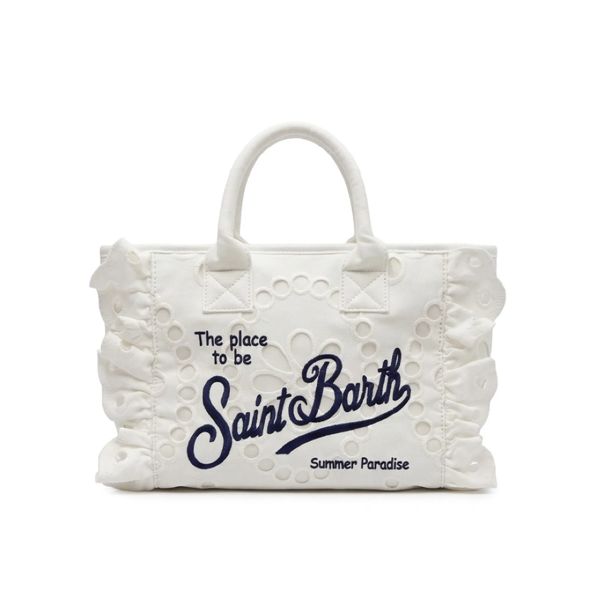 Mc2 Saint Barth B'Colette Sangallo Bag' White Col0027-00389L 181848