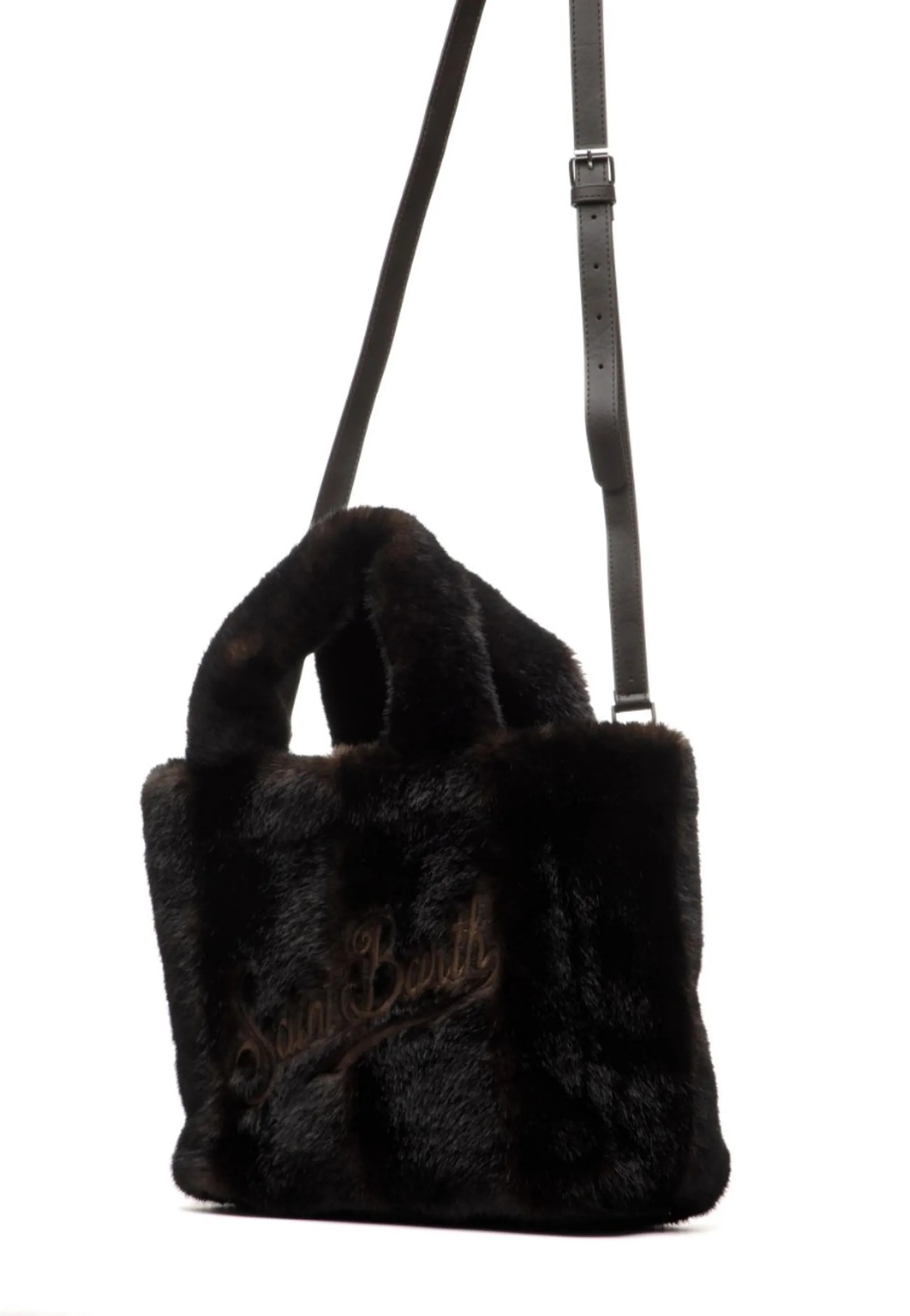 Mc2 Saint Barth B'Colette Soft Fur Bag' Brown Col0033-00221M 201435