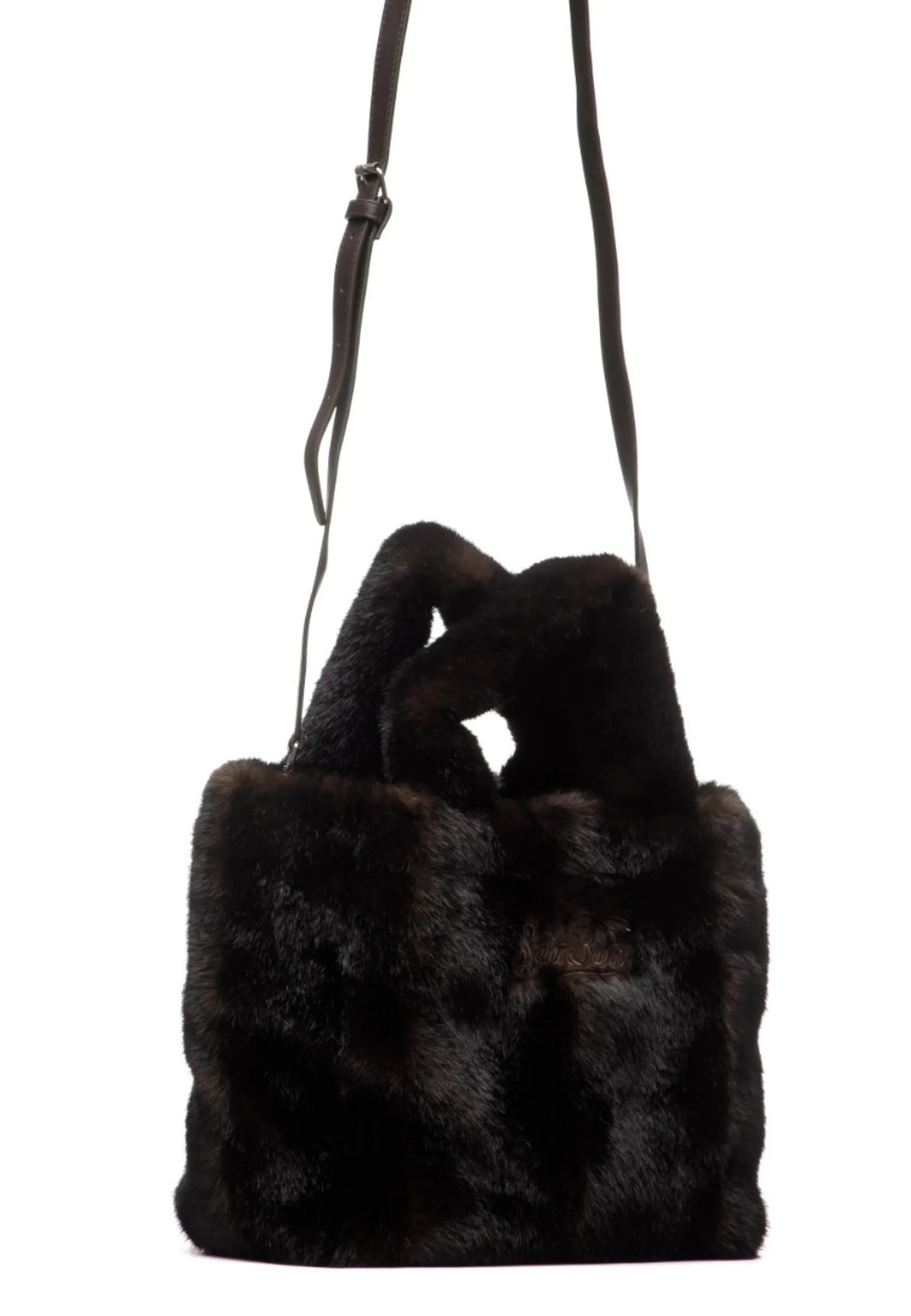 Mc2 Saint Barth B'Colette Soft Fur Bag' Brown Col0033-00221M 201436