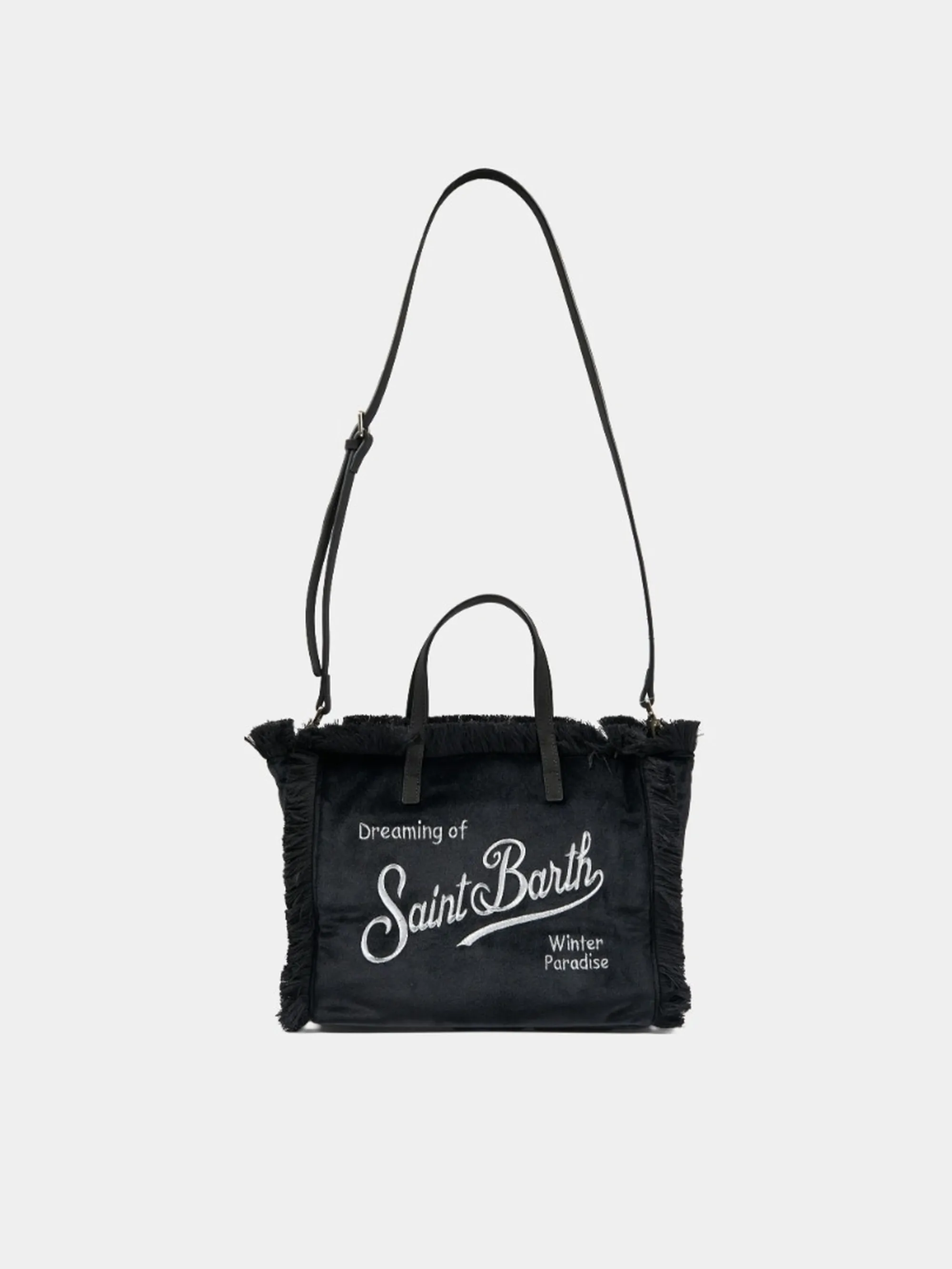 Mc2 Saint Barth B'Colette Velvet Bag' Black Col0049-00474M 194982