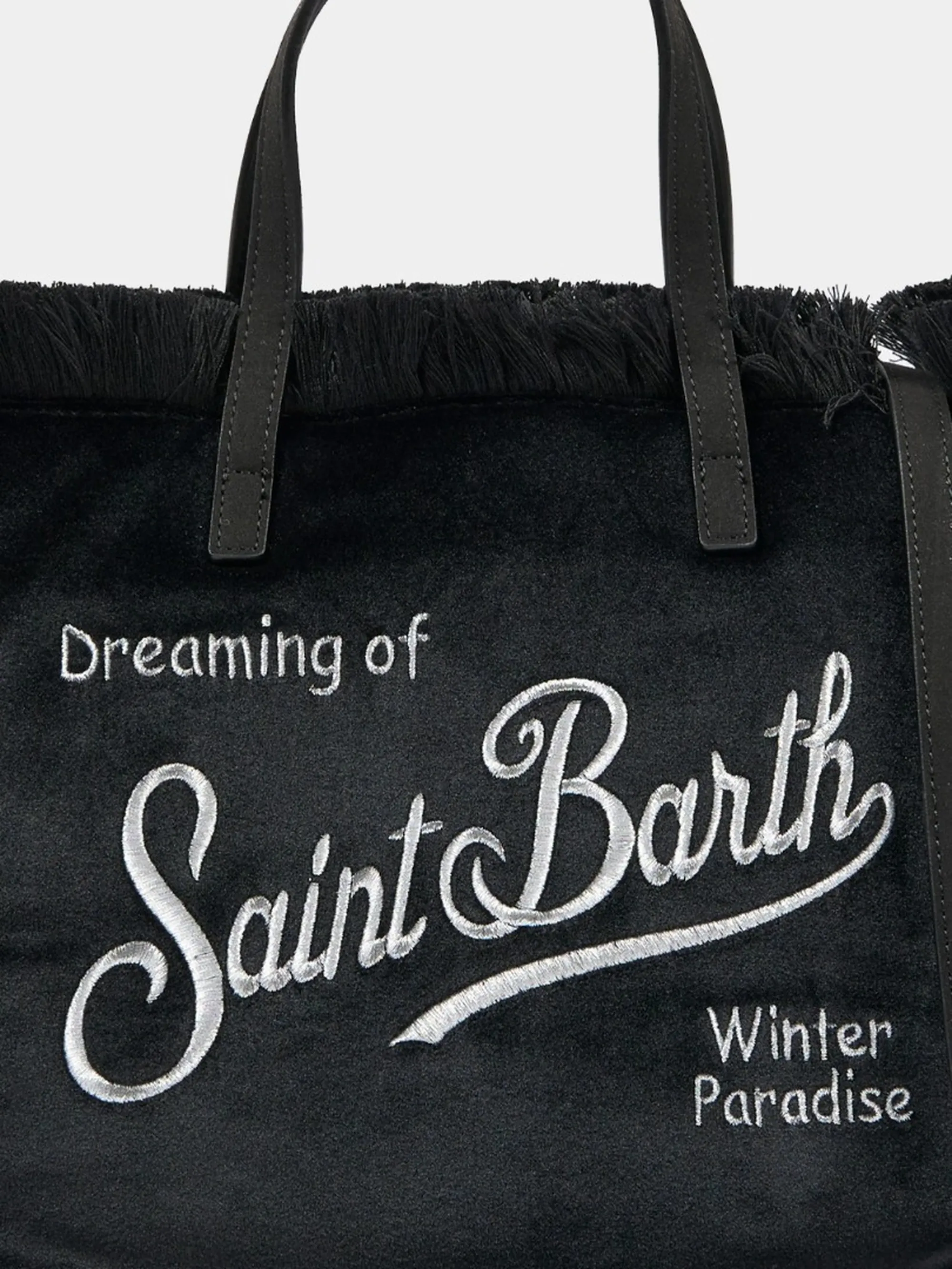 Mc2 Saint Barth B'Colette Velvet Bag' Black Col0049-00474M 194984