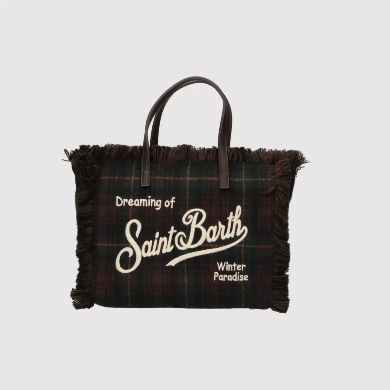 Mc2 Saint Barth Borsa Colette Wool Marrone Col0045-00468M 194231