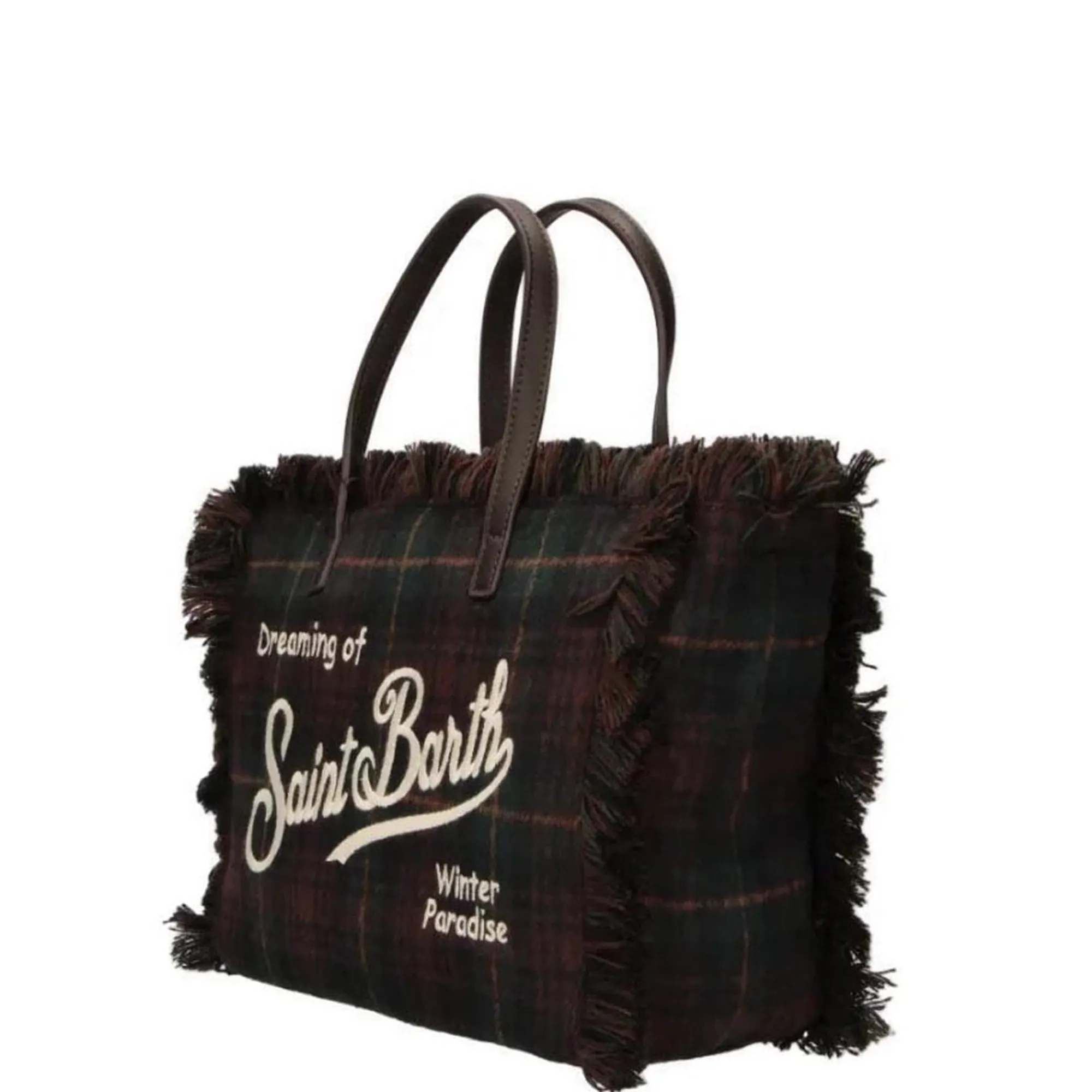 Mc2 Saint Barth Borsa Colette Wool Marrone Col0045-00468M 195041