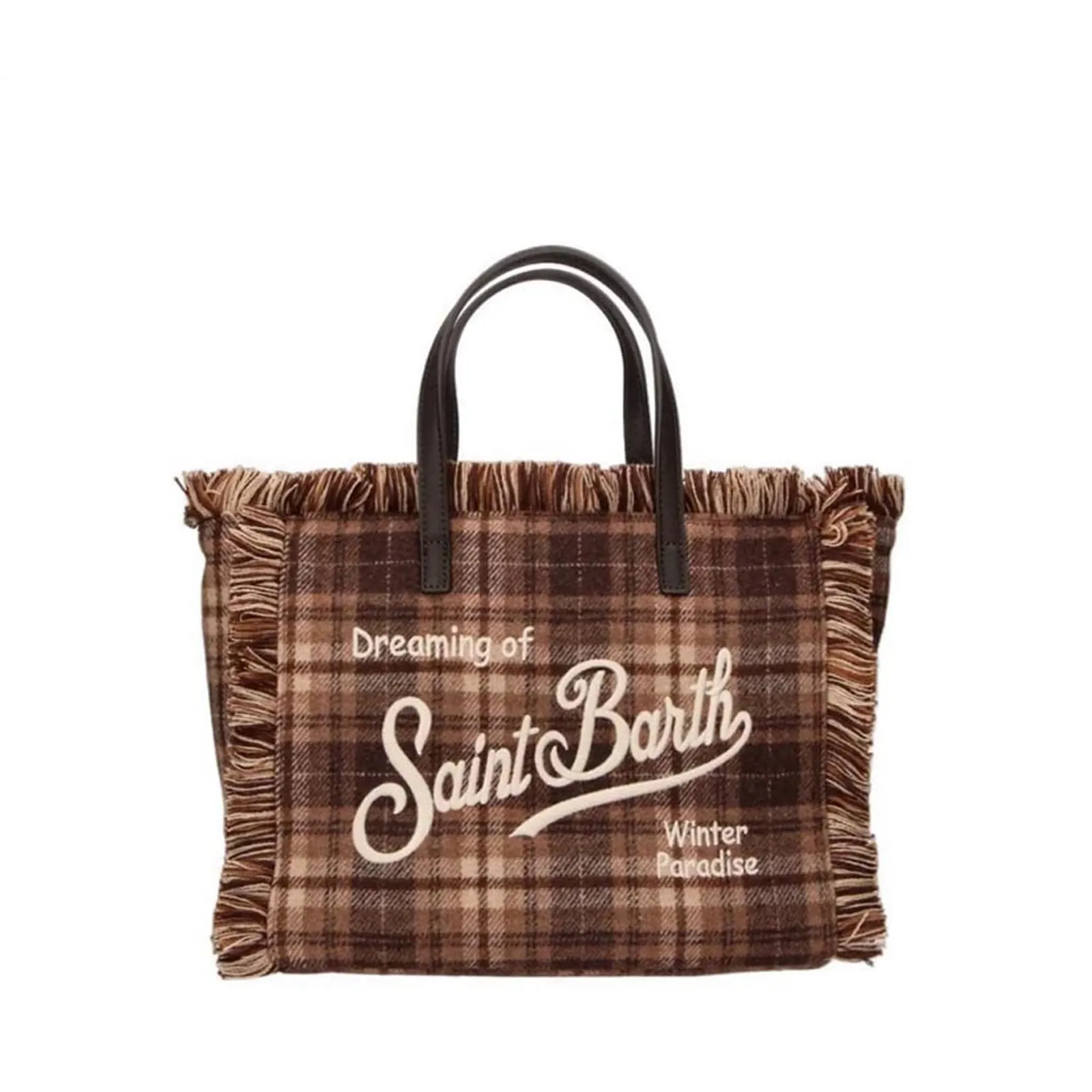 Mc2 Saint Barth Borsa Colette Wool Marrone Col0045-00470M 195044