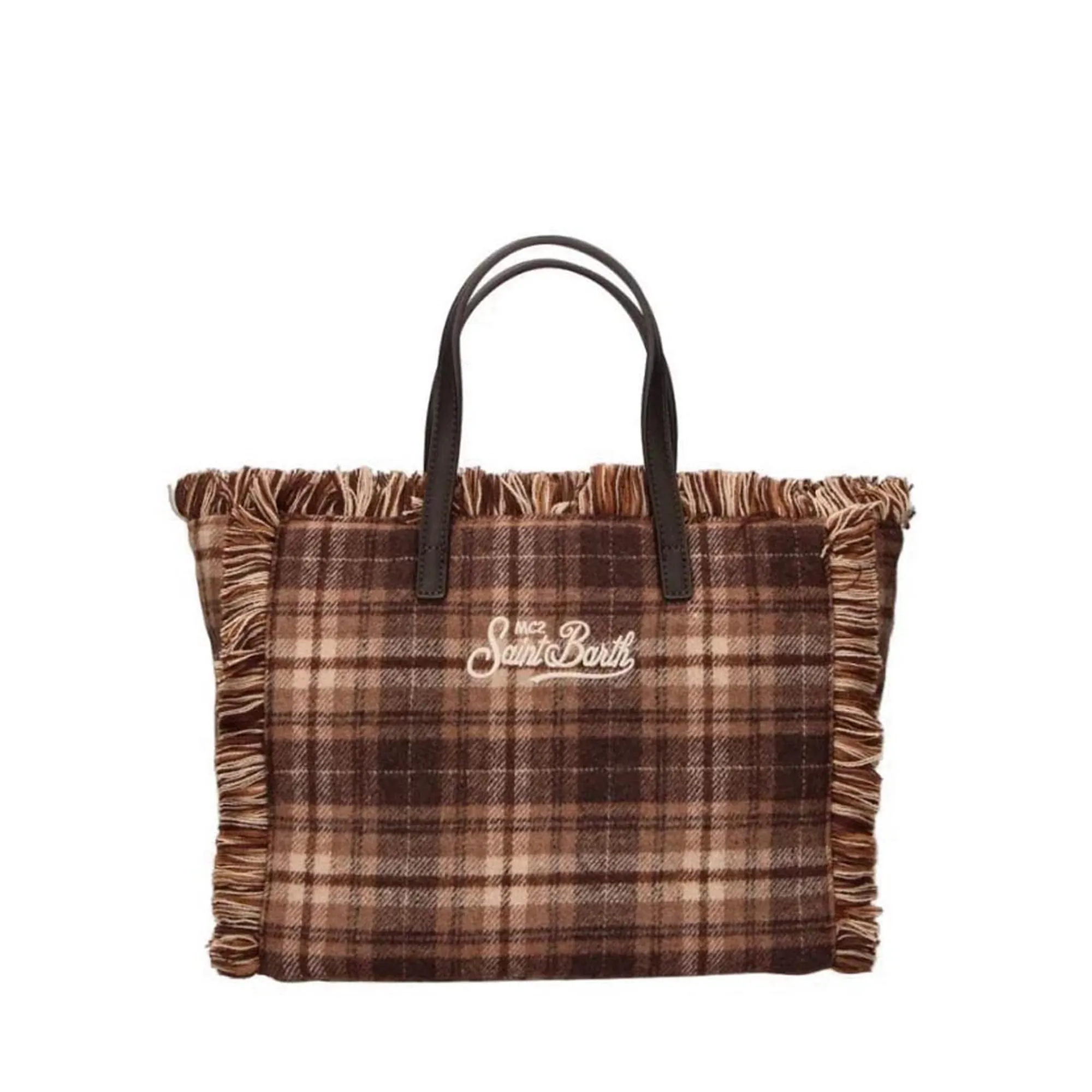 Mc2 Saint Barth Borsa Colette Wool Marrone Col0045-00470M 195045