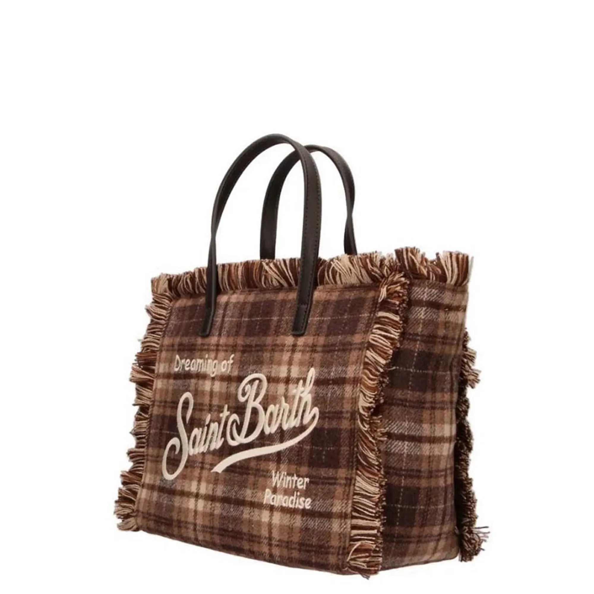 Mc2 Saint Barth Borsa Colette Wool Marrone Col0045-00470M 195046
