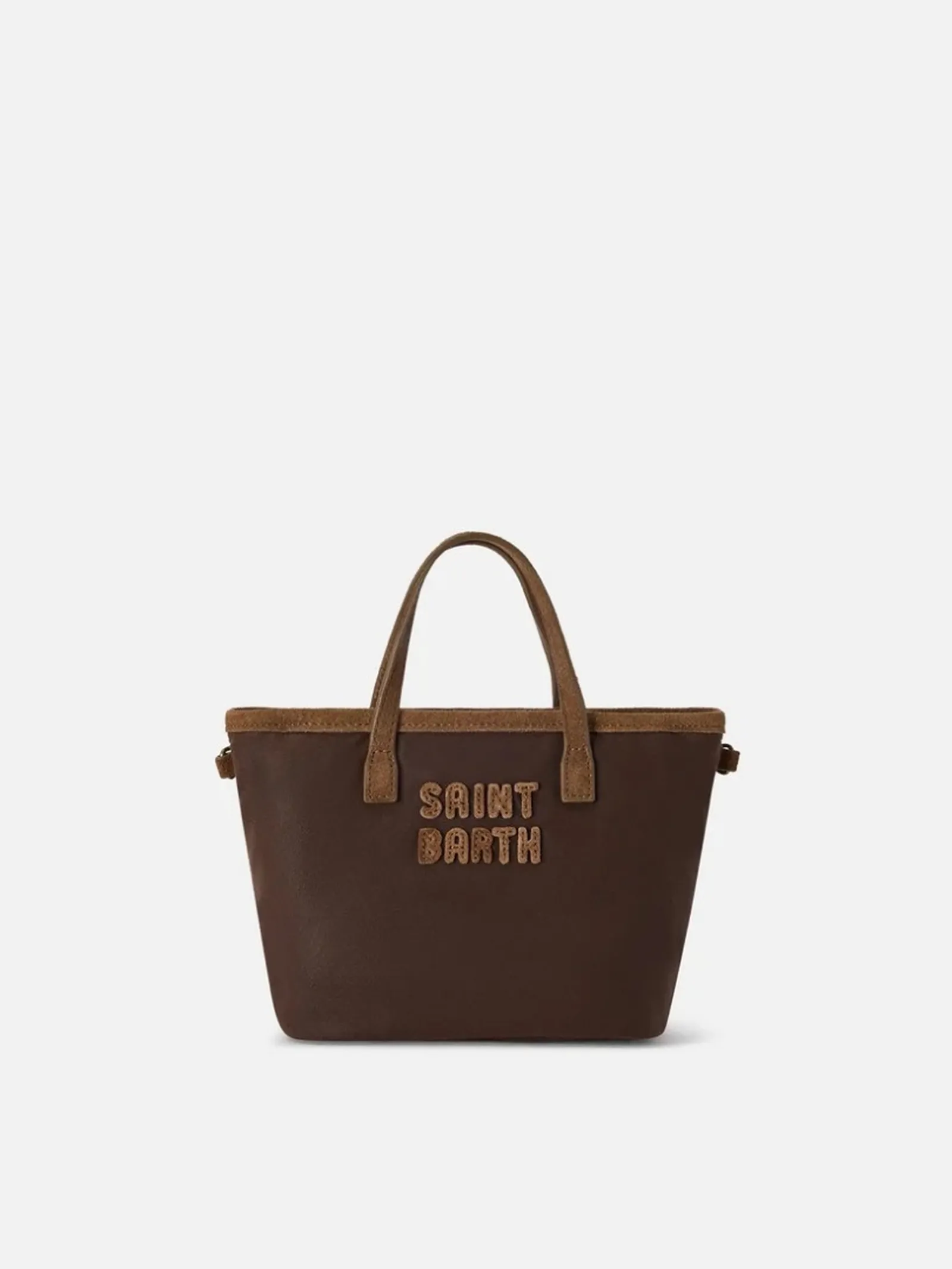Mc2 Saint Barth Borsa Mini City Wax Marrone Cbmin001-01023M 195519