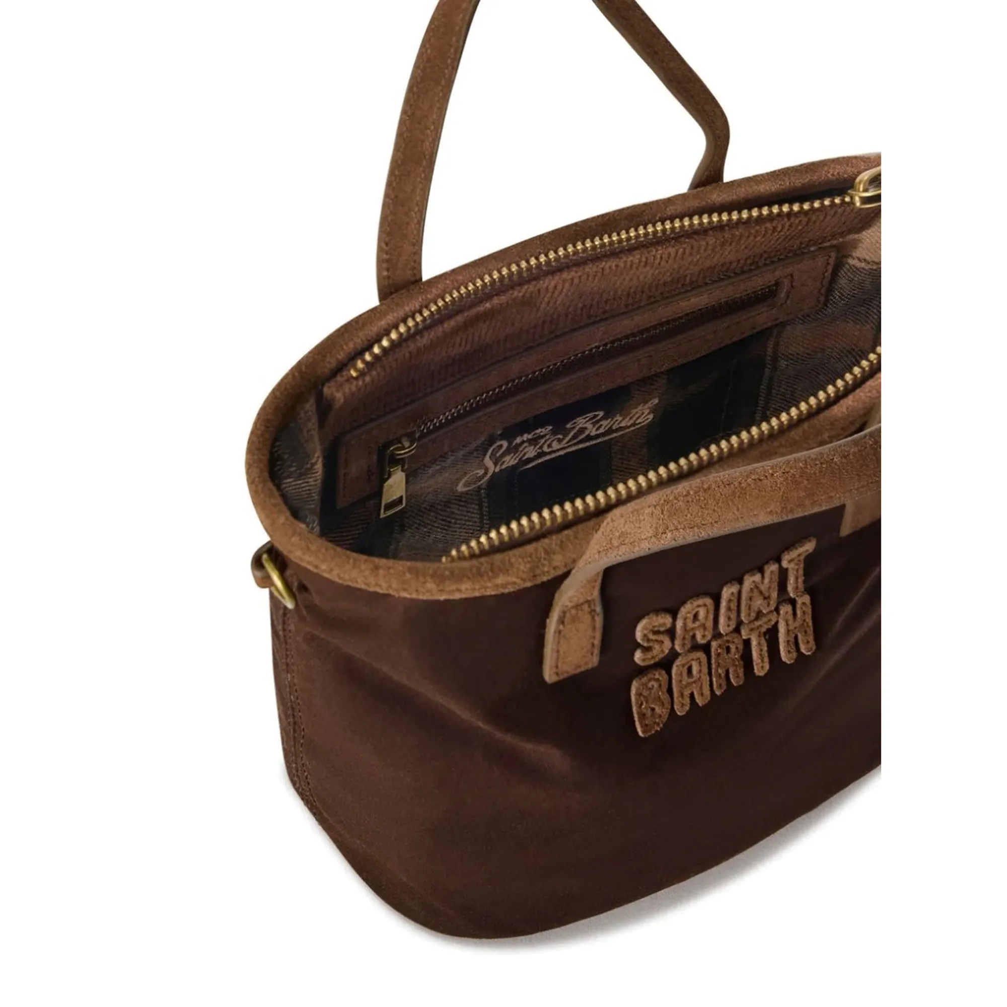 Mc2 Saint Barth B'Mini City Bag' Brown Cbmin001-01023M 196493
