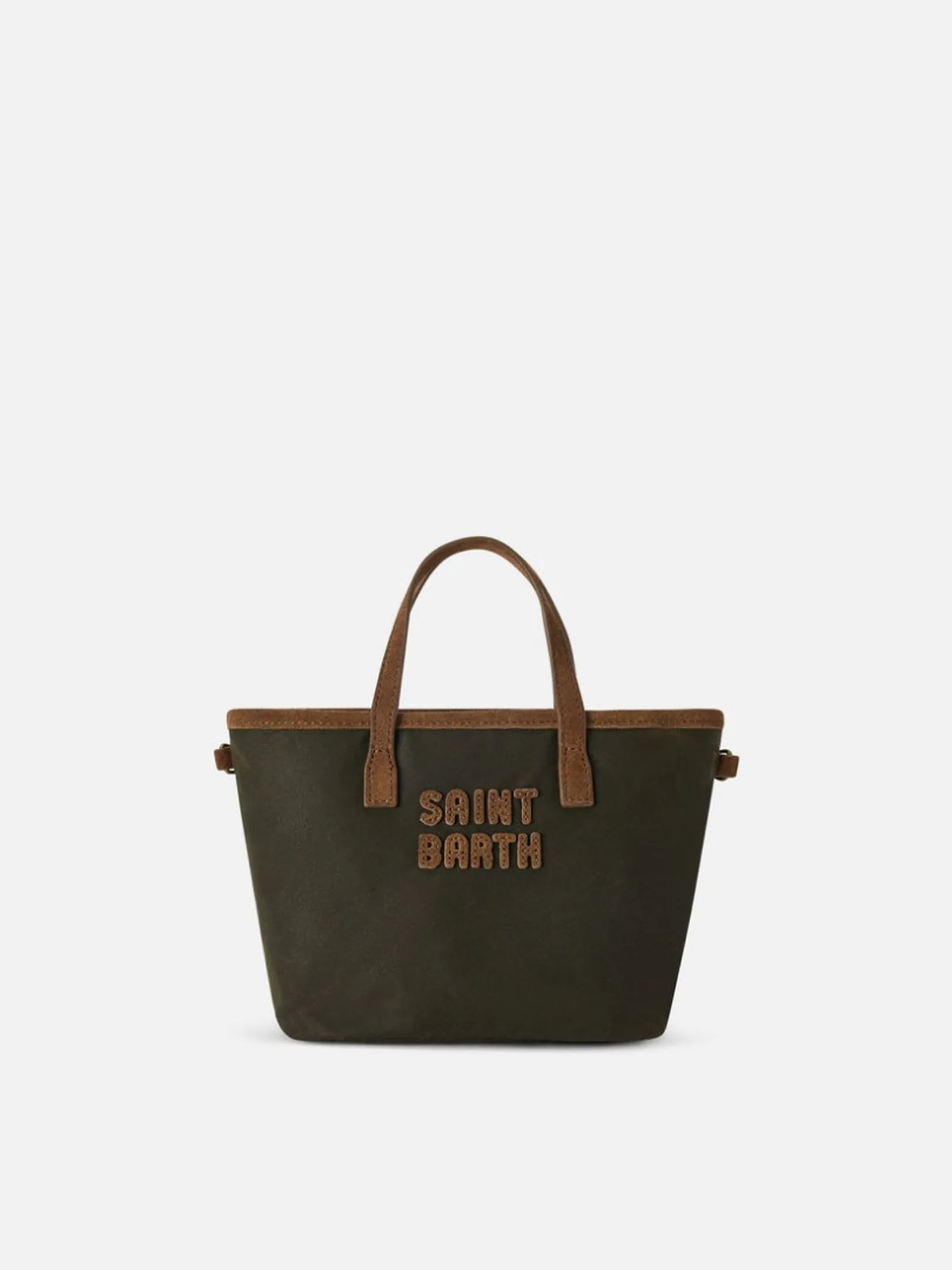 Mc2 Saint Barth Borsa Mini City Wax Militare Cbmin001-01022M 195535