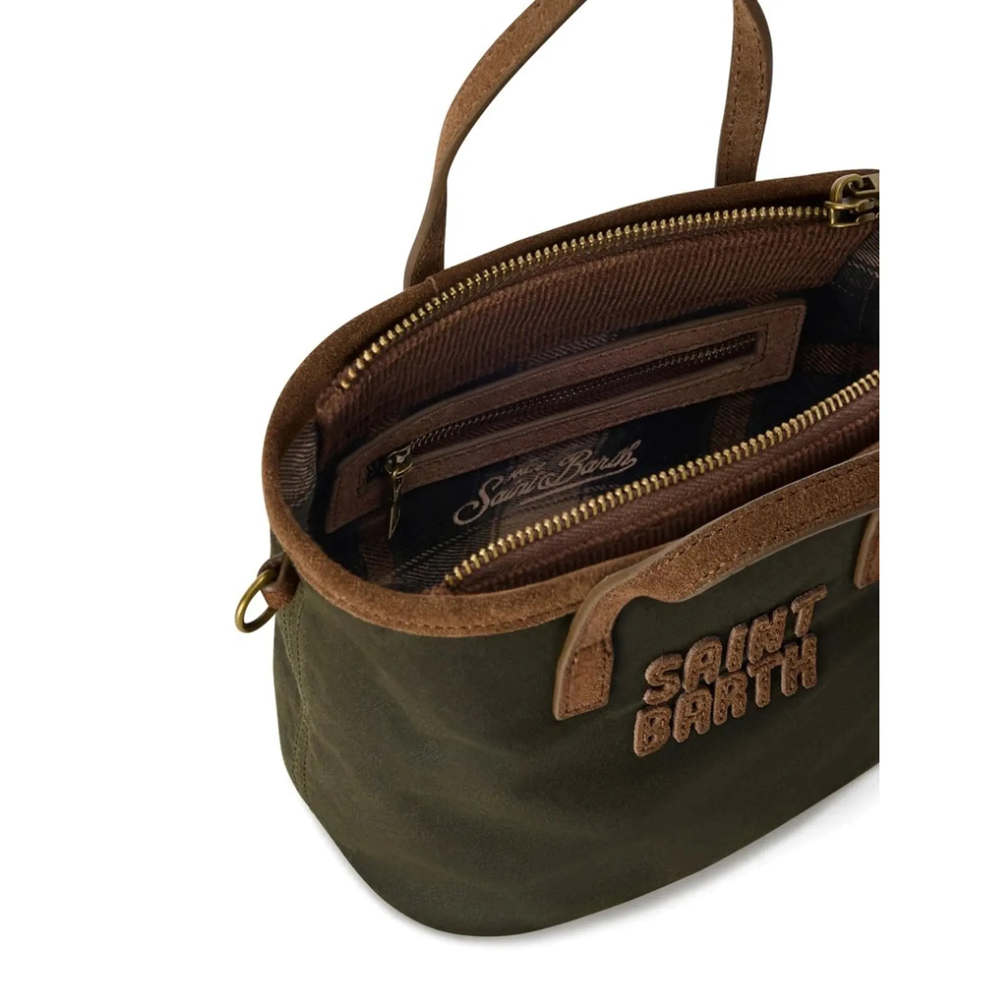Mc2 Saint Barth B'Mini City Bag Wax' Military Cbmin001-01022M 196496