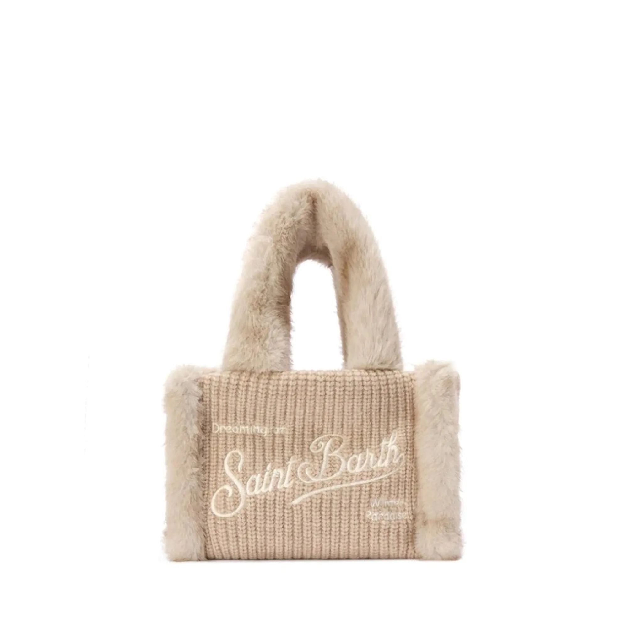 Mc2 Saint Barth B'Mini Vanity Bag ' Beige Vami022-00521M 200155