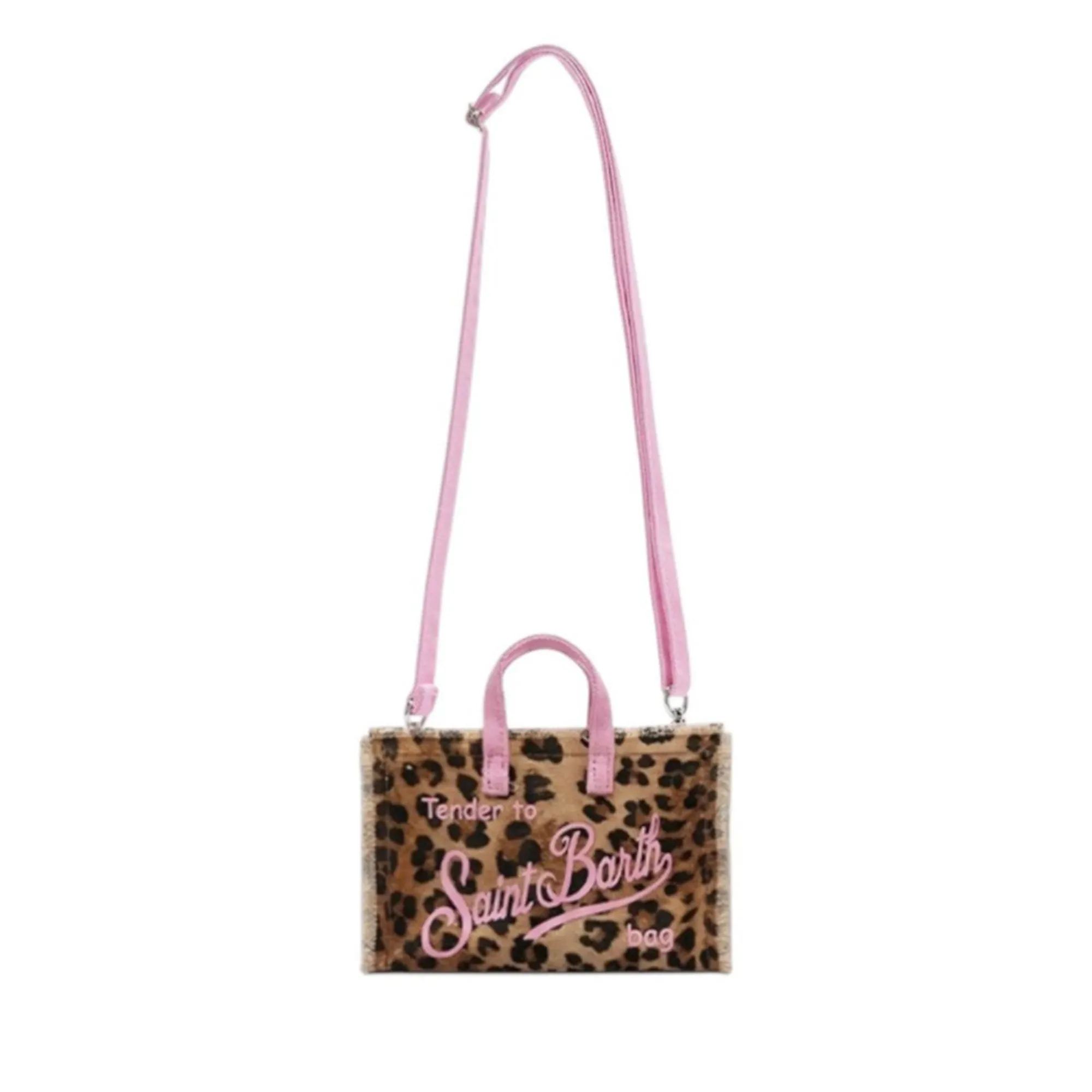 Mc2 Saint Barth B'Animal Print Phone Bag' Brown Phone001-00330L 182015
