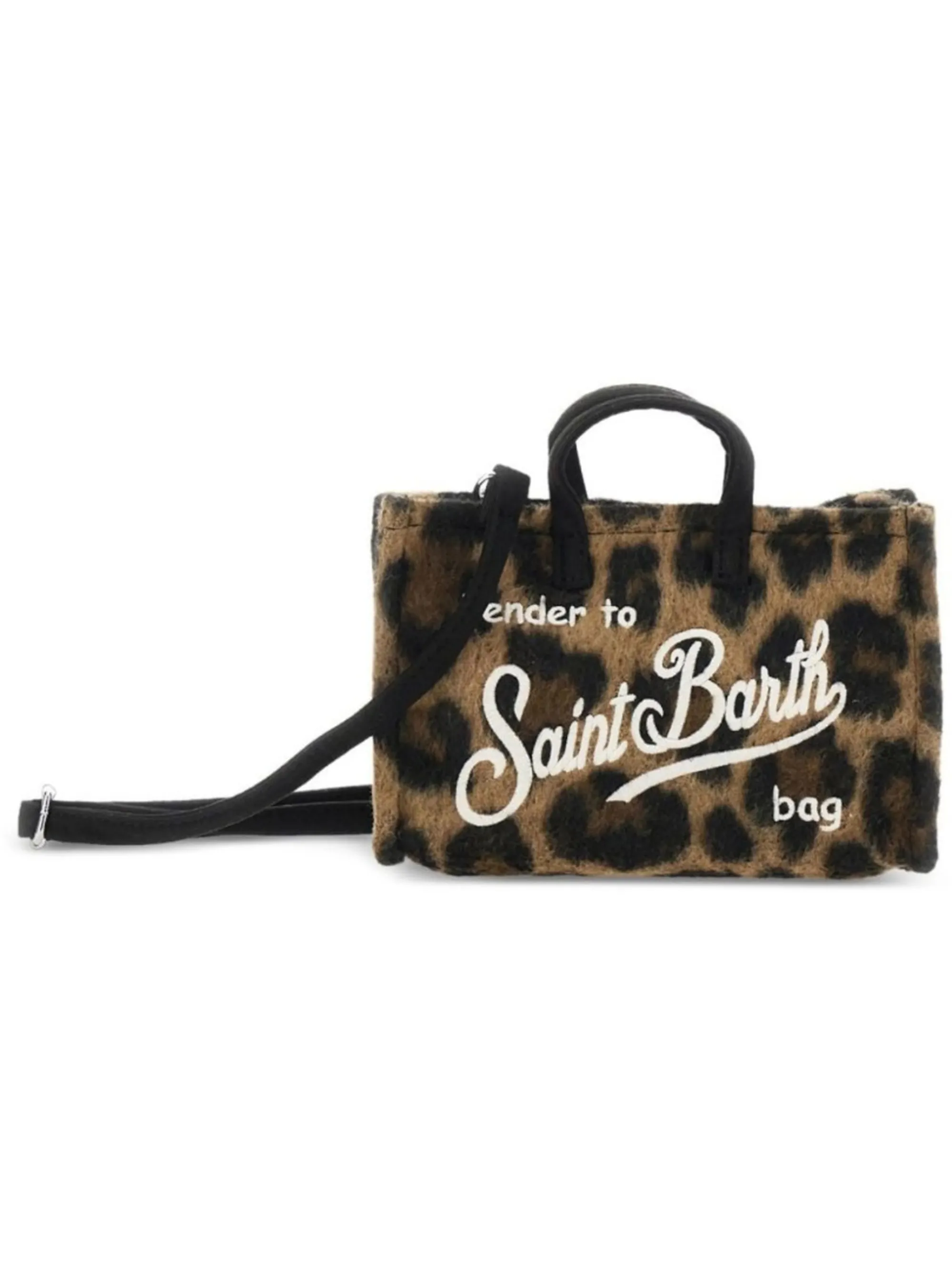 Mc2 Saint Barth B'Phone Felt Bag' Leopard Print Phone006-00328M 194952