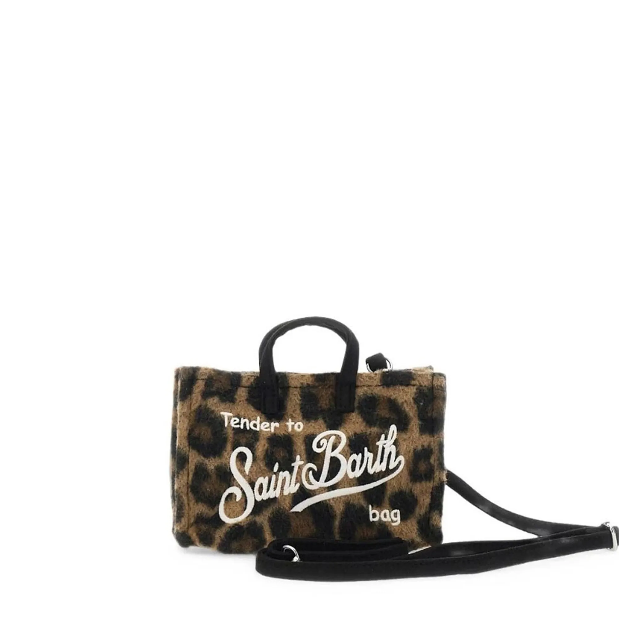 Mc2 Saint Barth Borsa Phone Felt Leopardato Phone006-00328M 195063