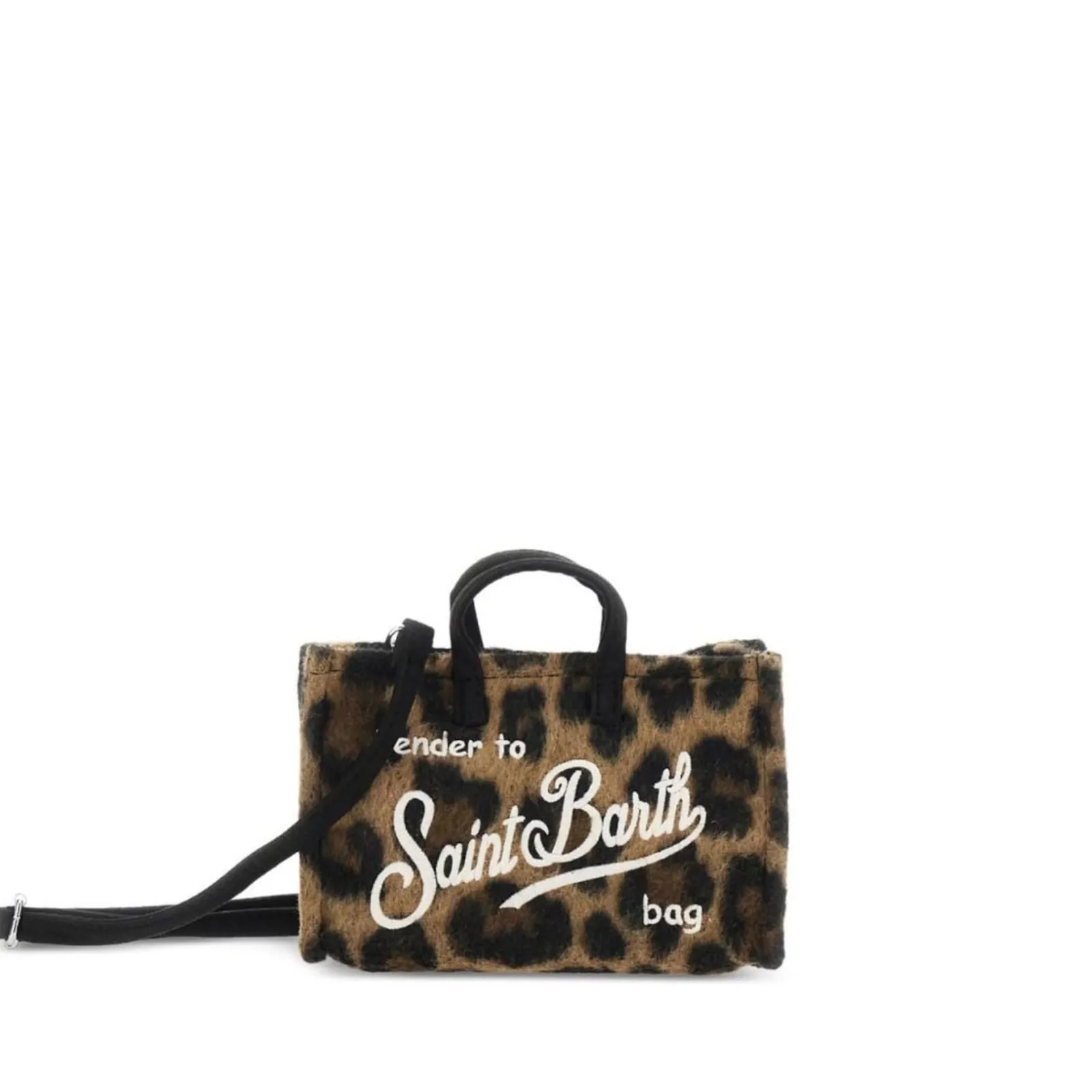 Mc2 Saint Barth Borsa Phone Felt Leopardato Phone006-00328M 195064