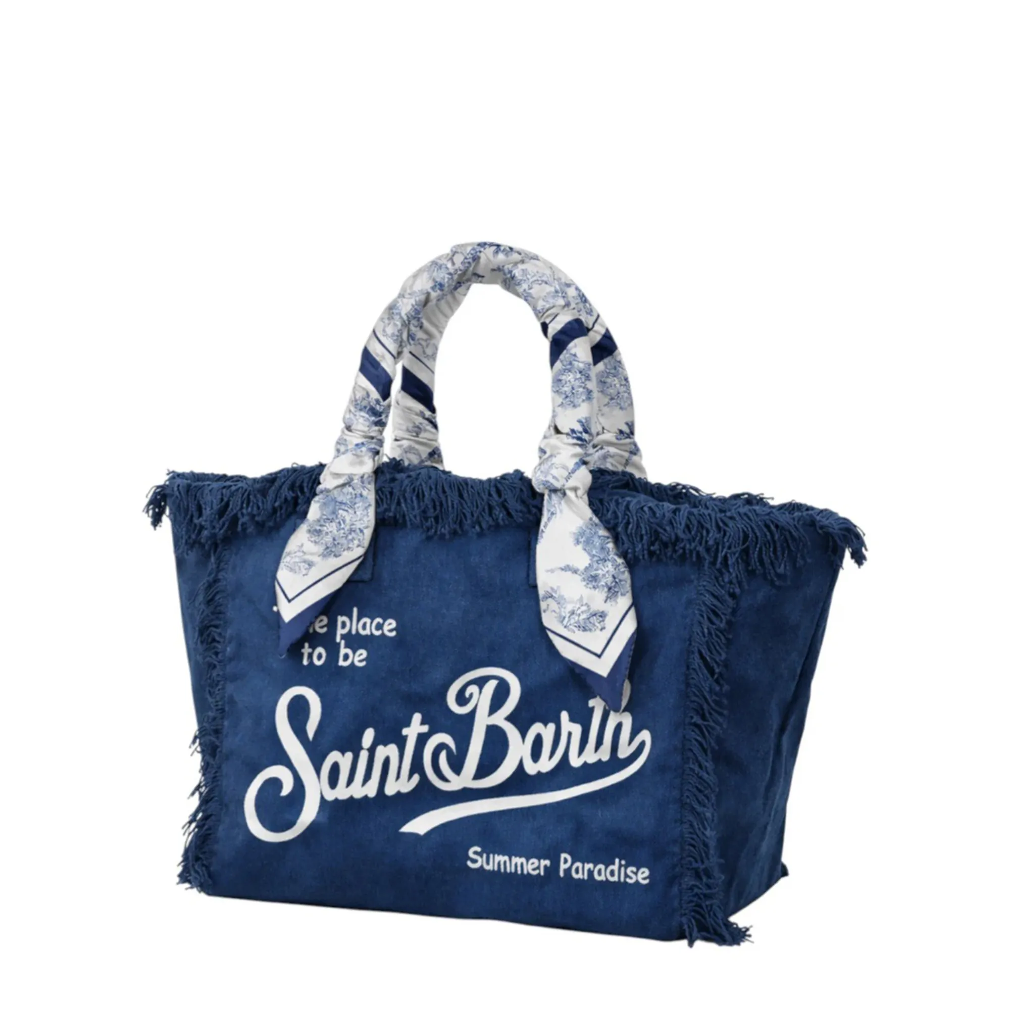 Mc2 Saint Barth Borsa Vanity Blu Vani045-09850L 183129
