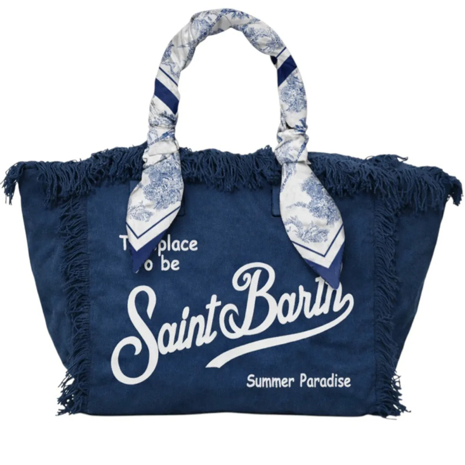 Mc2 Saint Barth Borsa Vanity Blu Vani045-09850L 183202