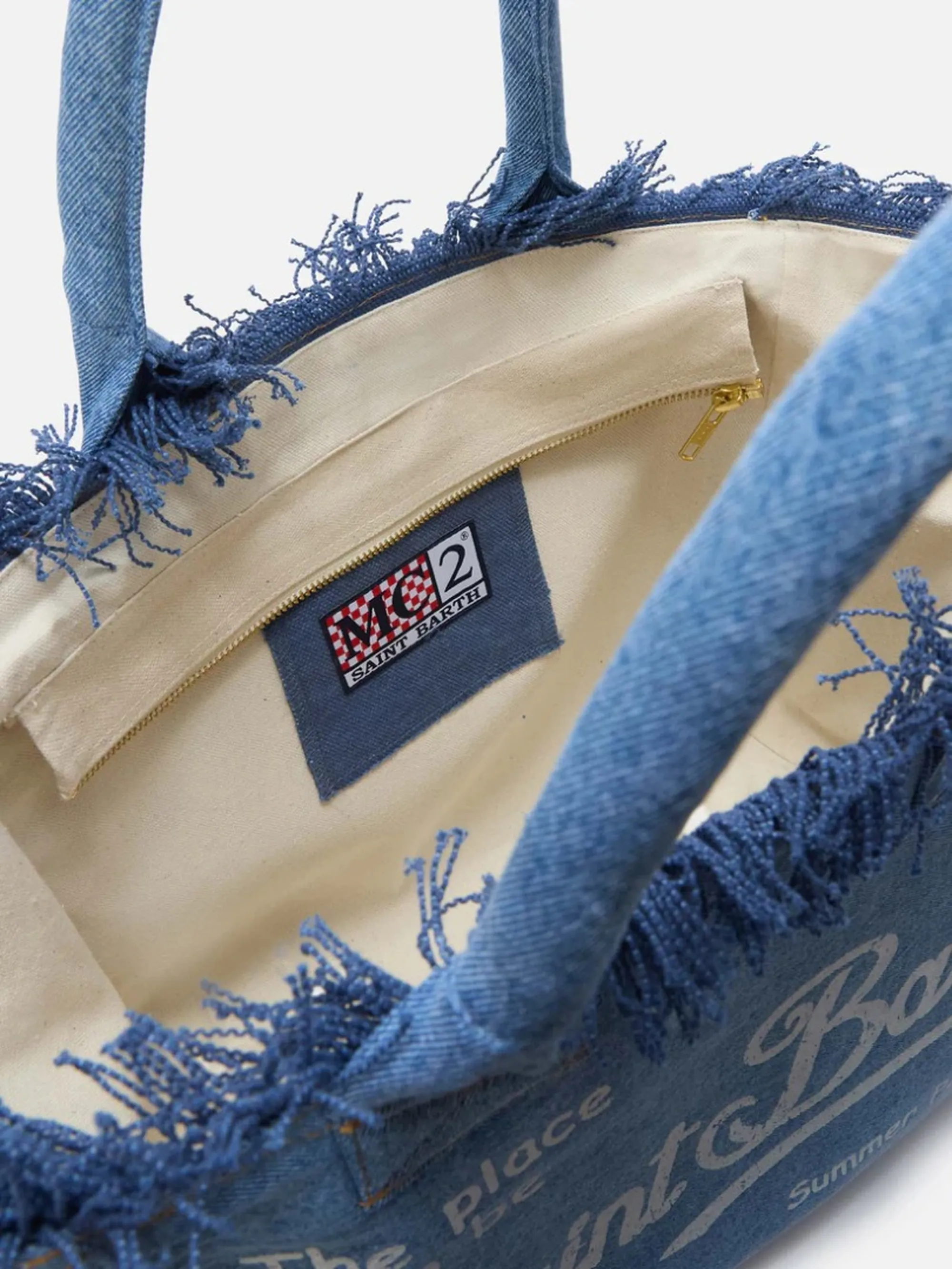 Mc2 Saint Barth Borsa Vanity Denim Vani001-00009L 178030