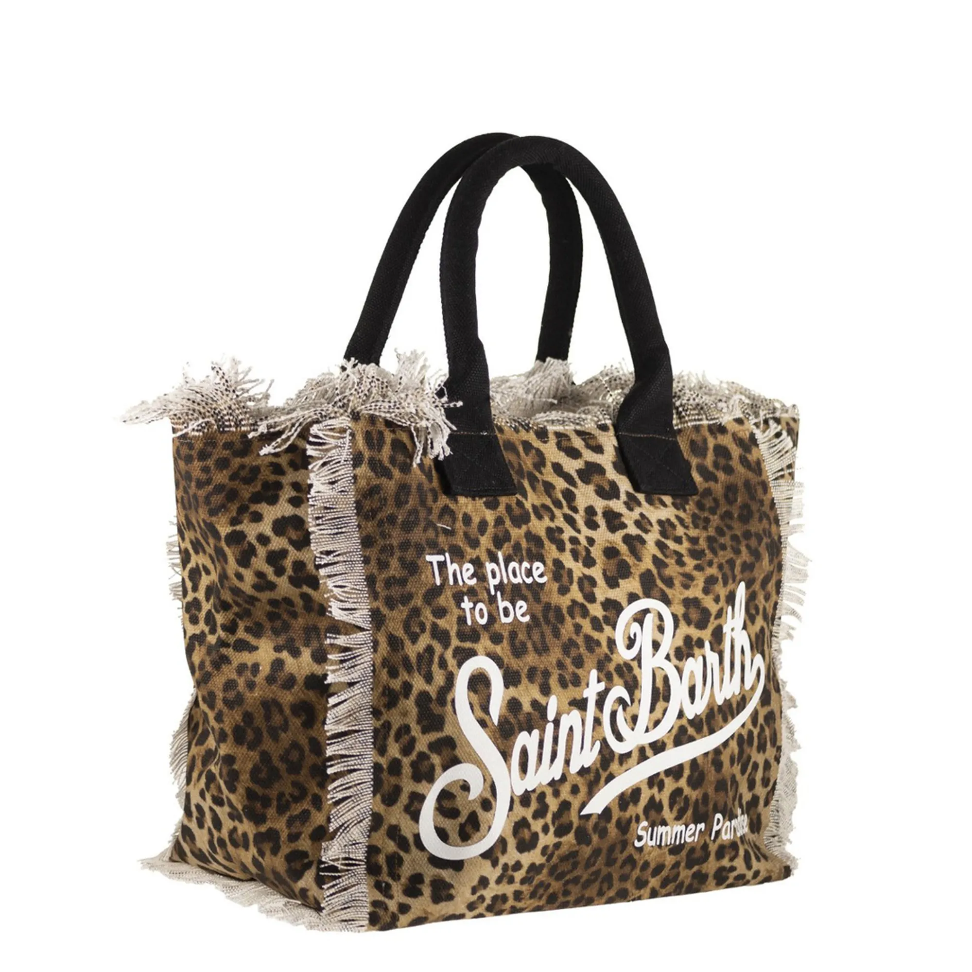 Mc2 Saint Barth Borsa Vanity In Canvas Marrone Vani001-00427L 179506