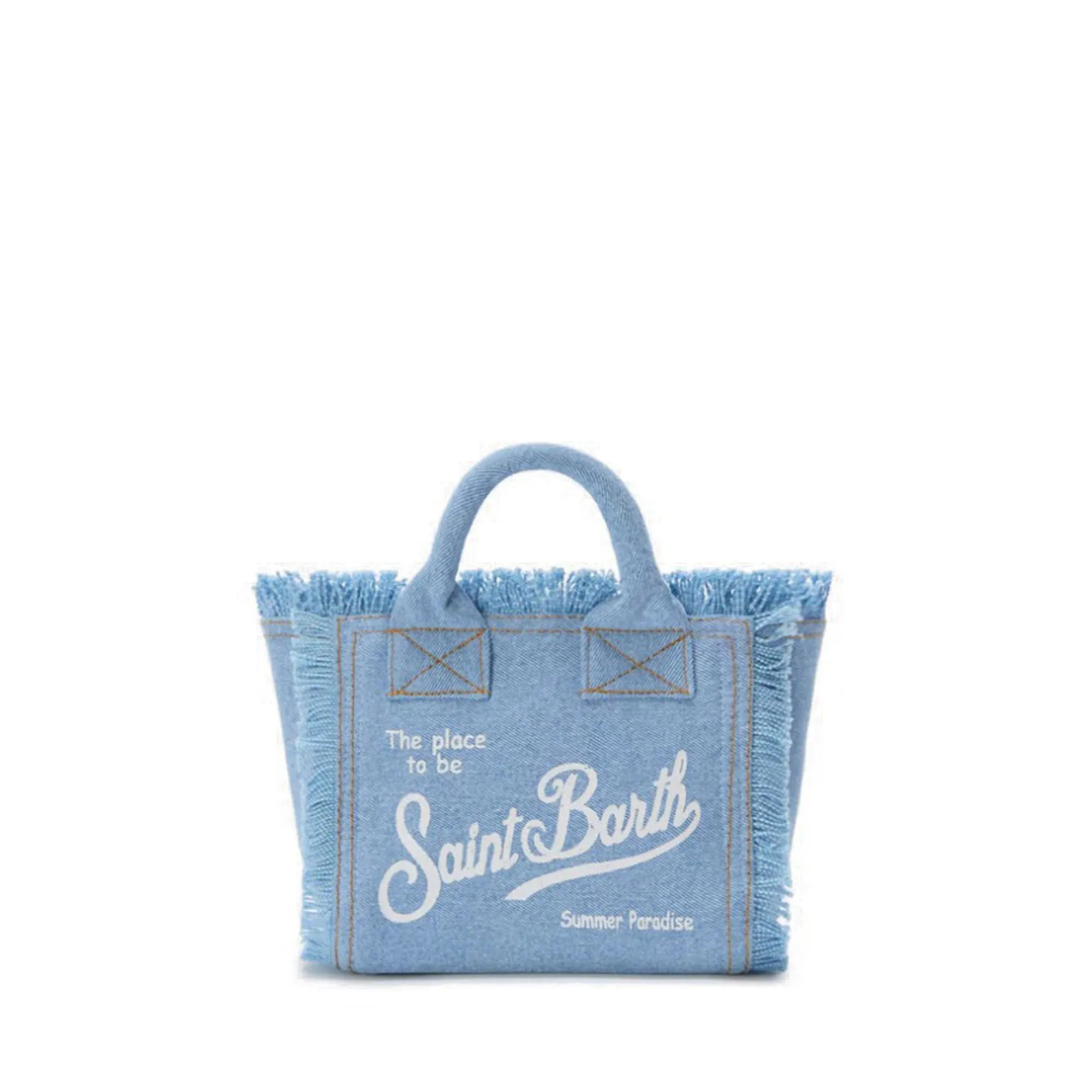 Mc2 Saint Barth B'Mini Vanity Bag' Light Denim Vami001-00426L 178782