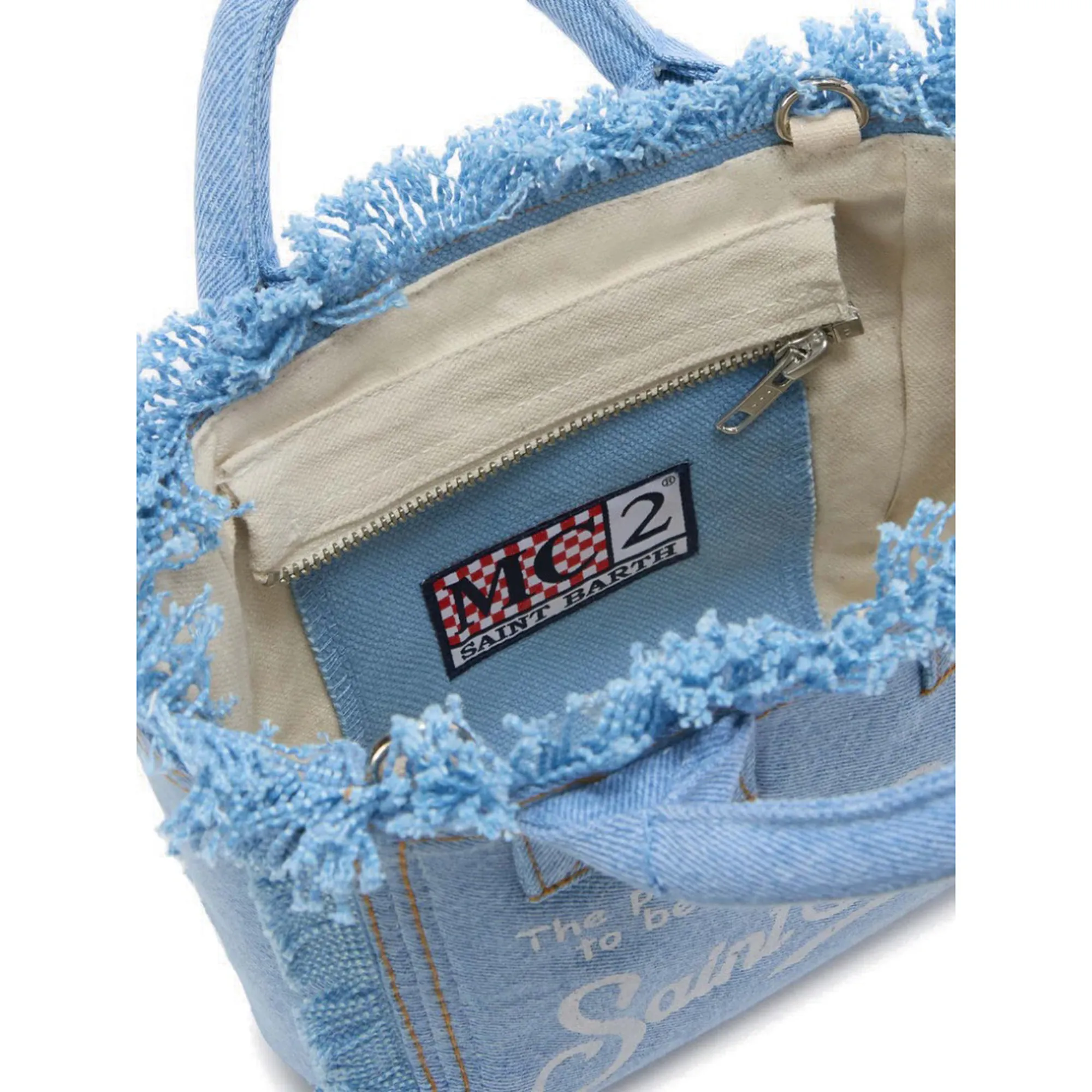 Mc2 Saint Barth B'Mini Vanity Bag' Light Denim Vami001-00426L 178784