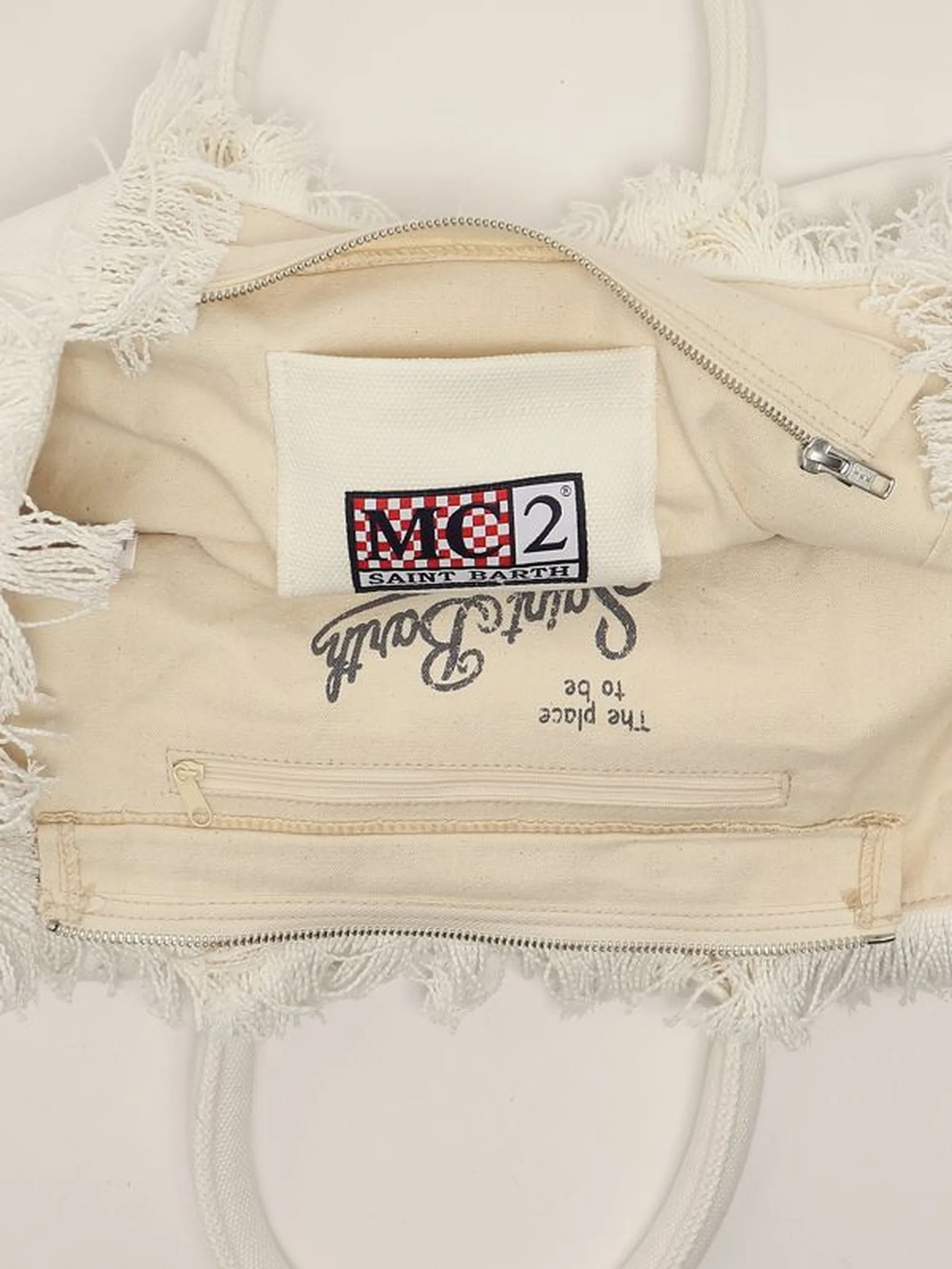 Mc2 Saint Barth B'Mini Rhinestone Vanity Bag' White Vami001-02571L 177582