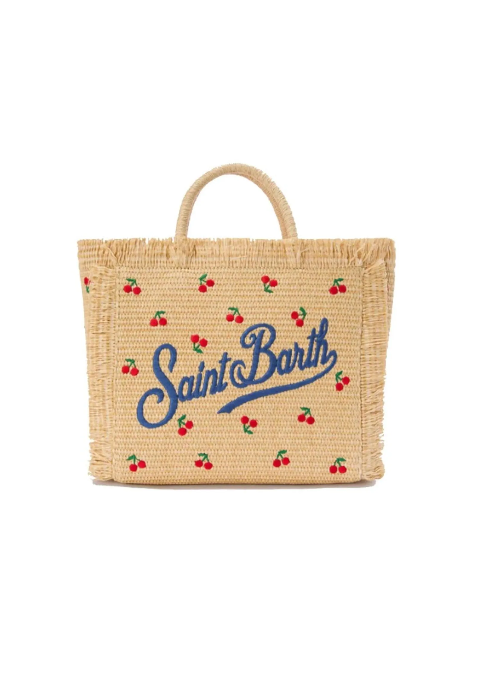 Mc2 Saint Barth Borsa Vanity Mini Straw N Cherry Paglia Vami009-00345L 178020