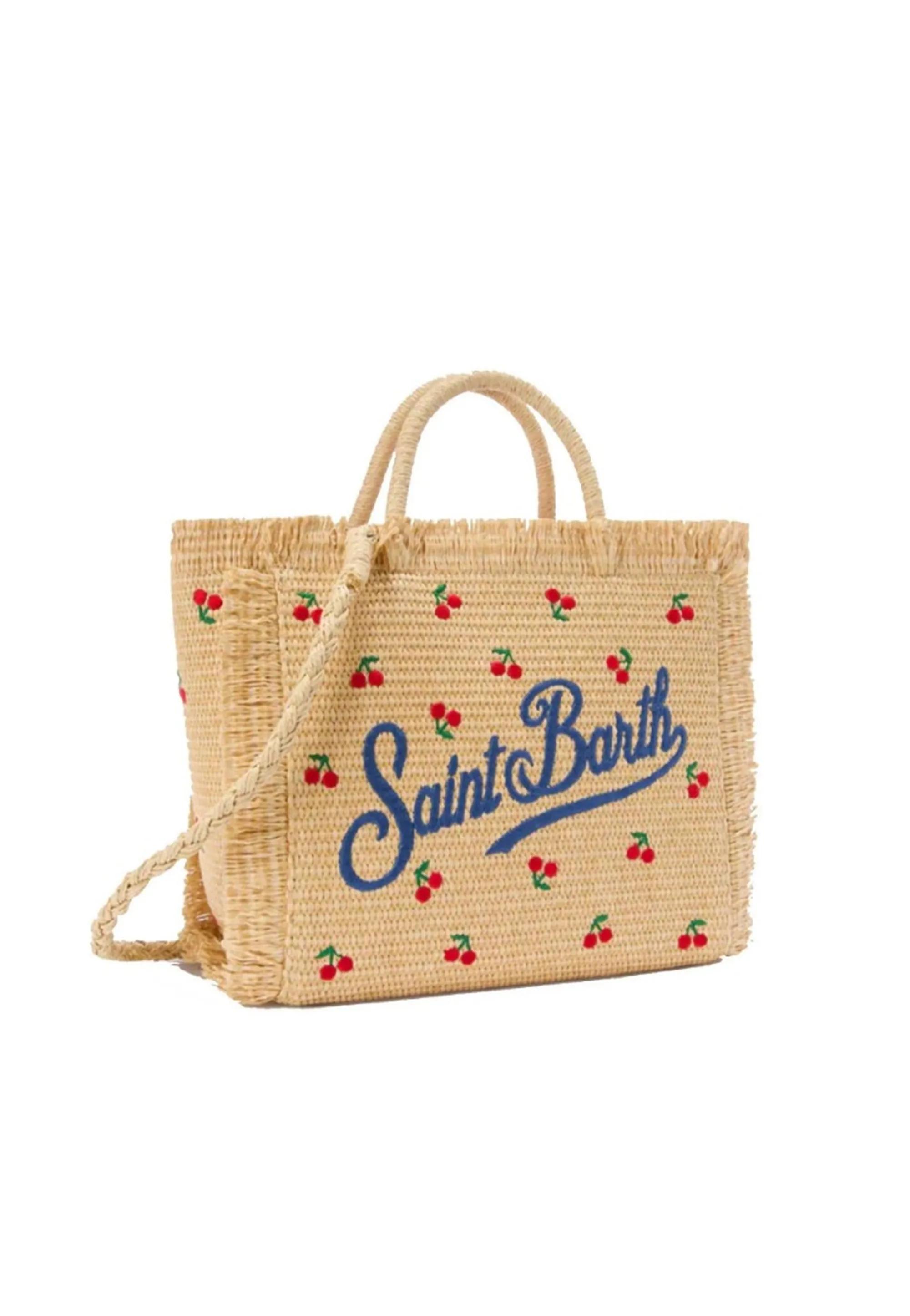 Mc2 Saint Barth Borsa Vanity Mini Straw N Cherry Paglia Vami009-00345L 178021