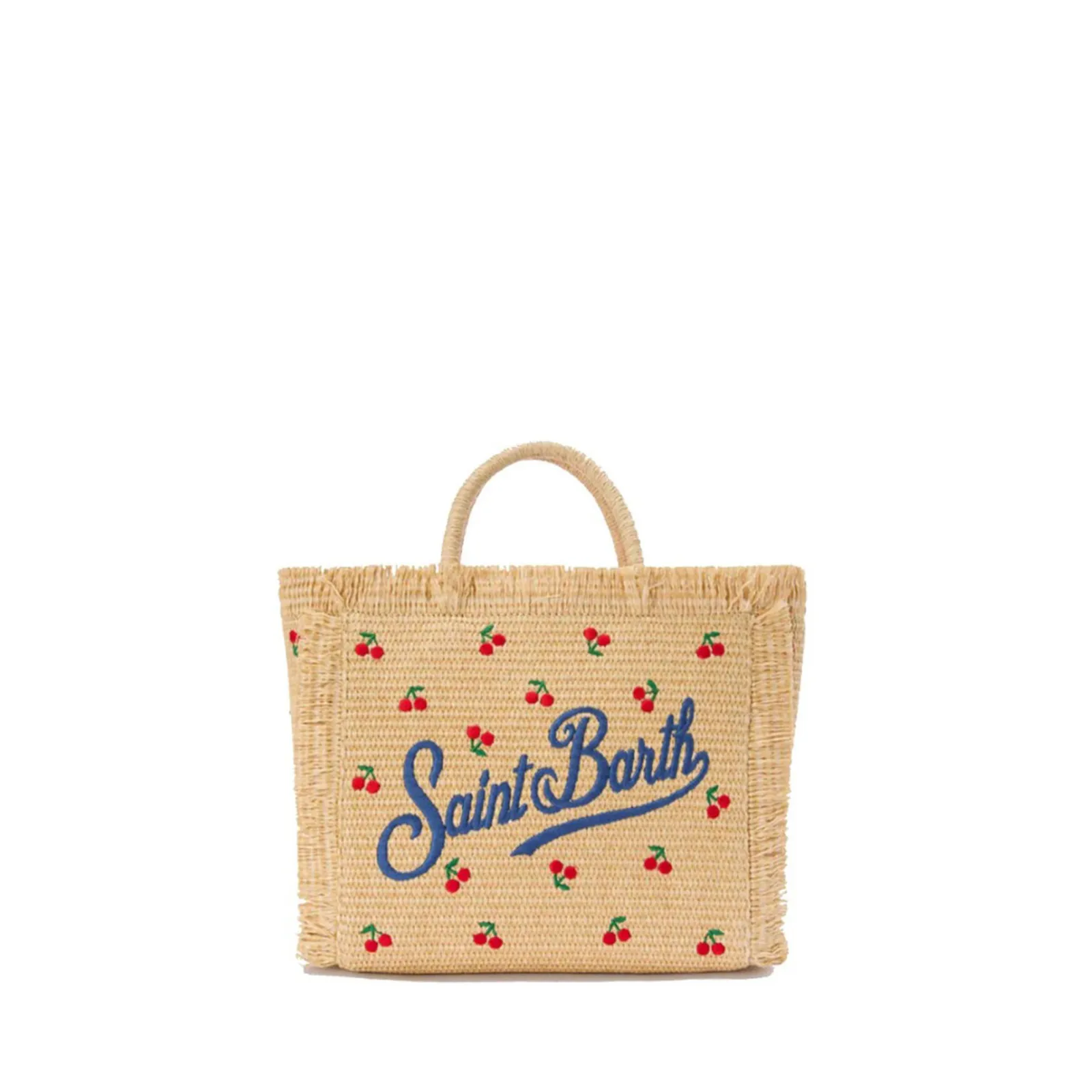 Mc2 Saint Barth Borsa Vanity Mini Straw N Cherry Paglia Vami009-00345L 178902