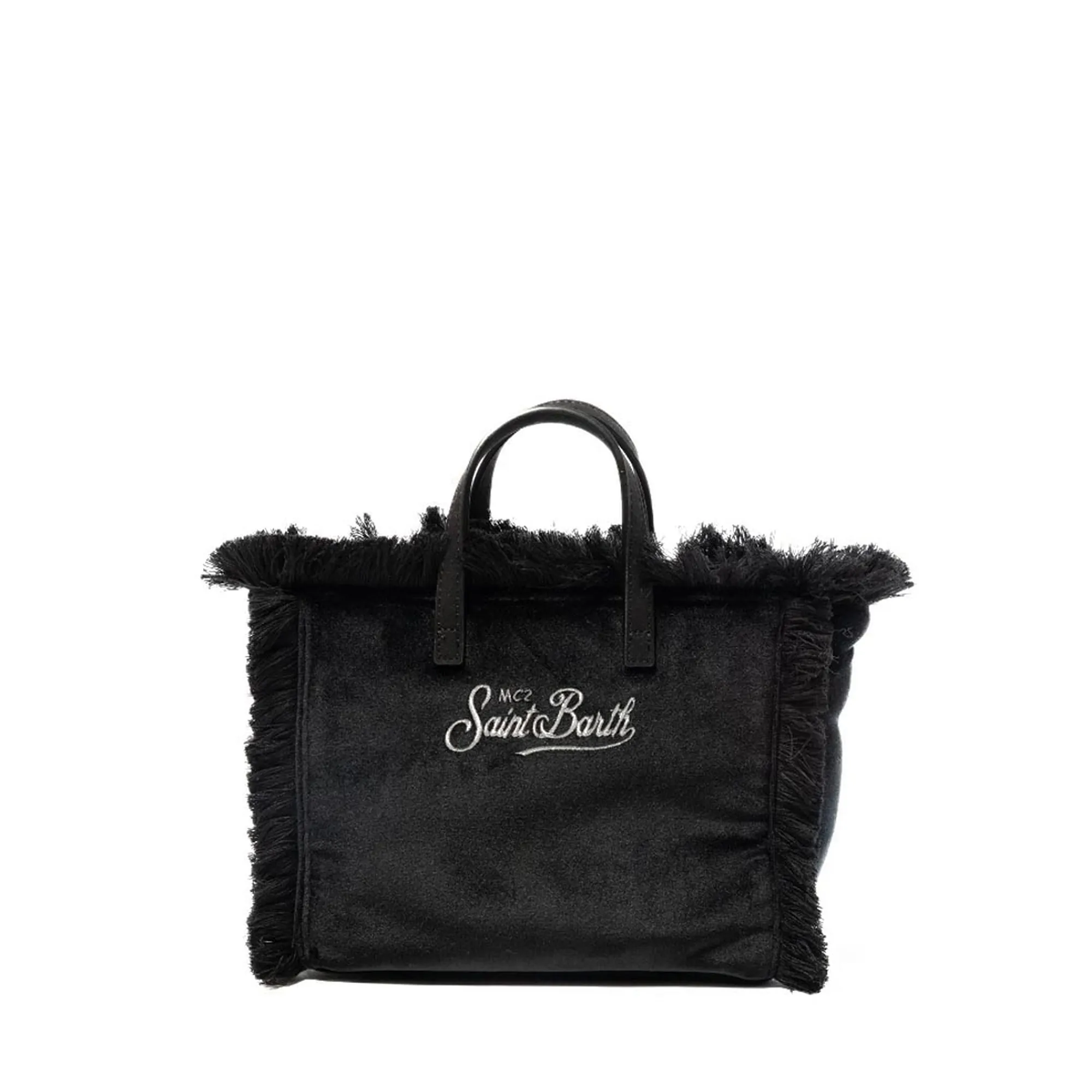 Mc2 Saint Barth Borsa Vanity Mini Velvet Nero Vami033-00474M 195077