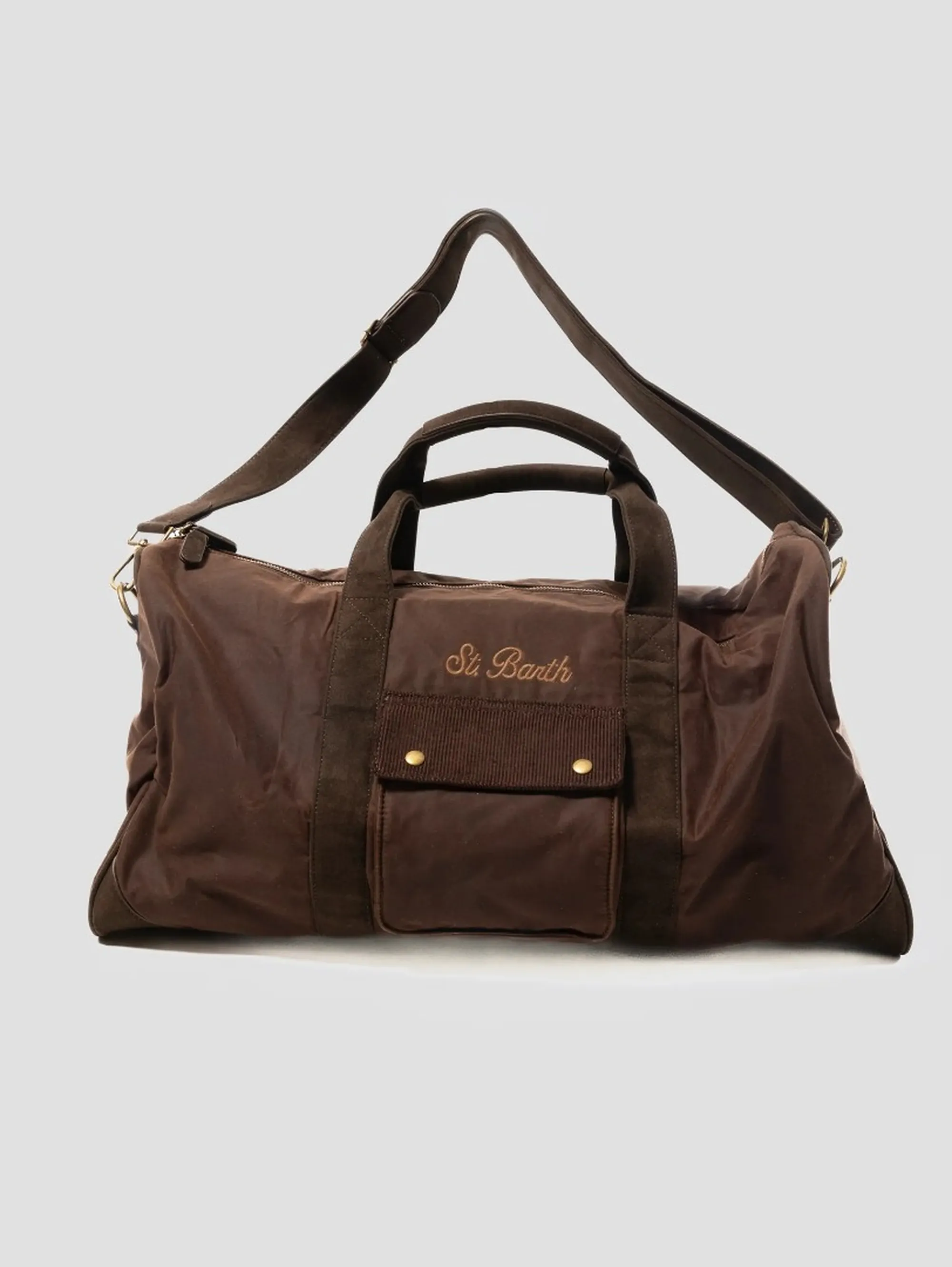 Mc2 Saint Barth B'Jetleg Wax Duffle Bag' Brown Jtel0013-00128M 194381