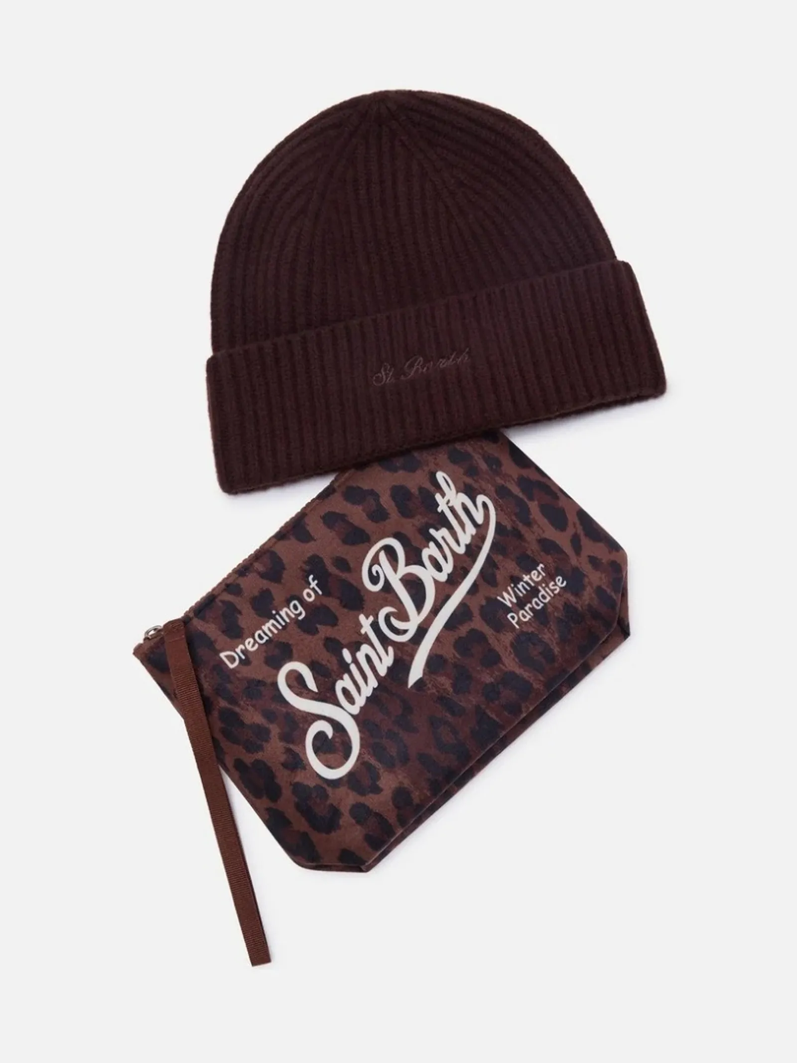 Mc2 Saint Barth Box Pochette E Cappello Marrone Box0049-00019M 201207