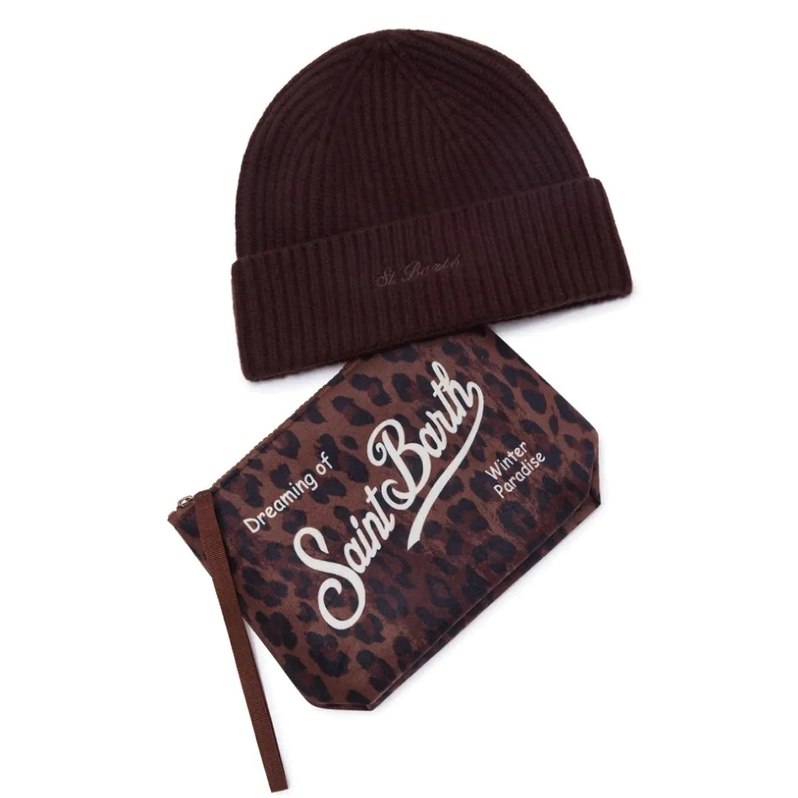 Mc2 Saint Barth Box Pochette E Cappello Marrone Box0049-00019M 201242