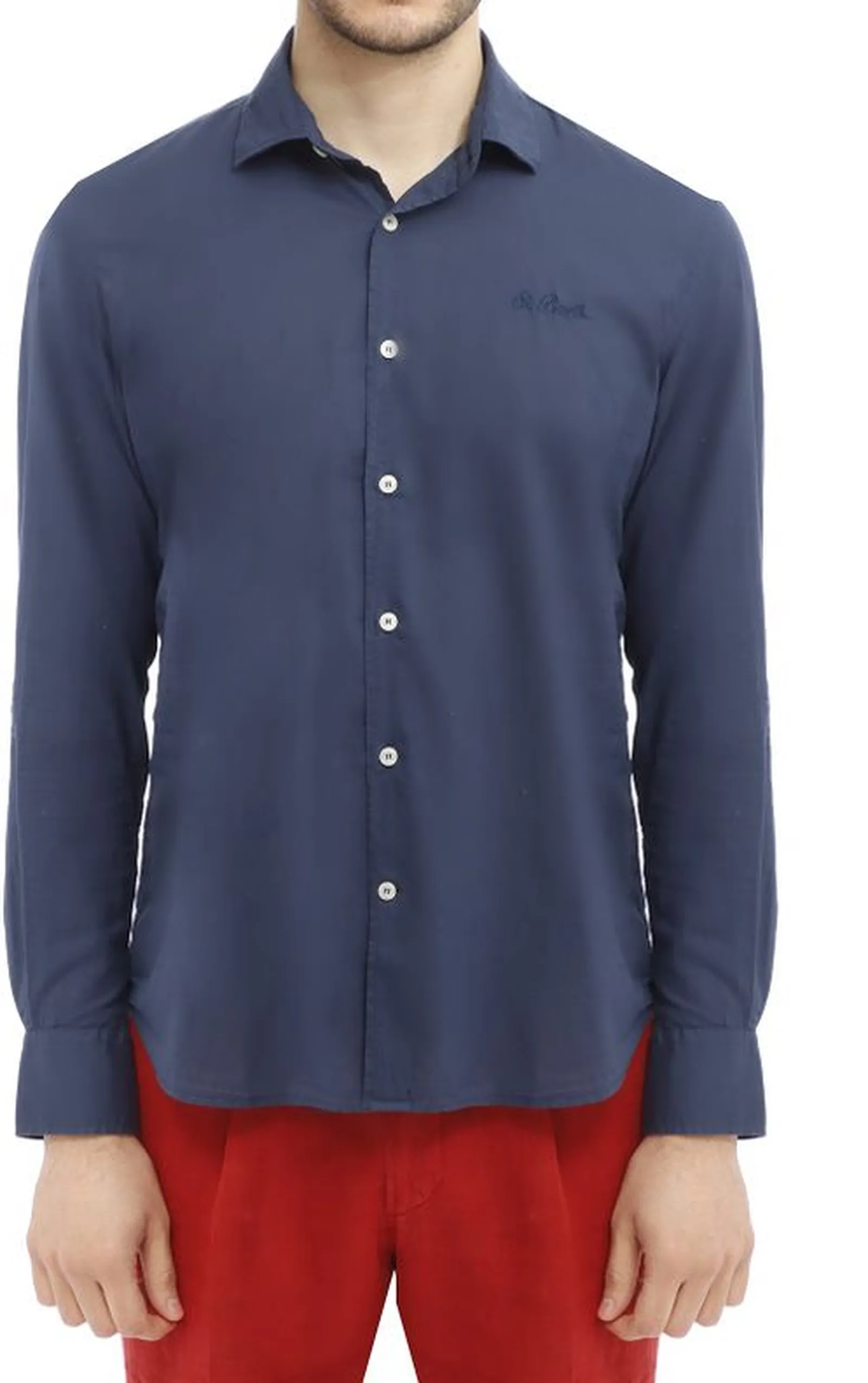 Mc2 Saint Barth Camicia Blu Lcm0001-00097L 177482