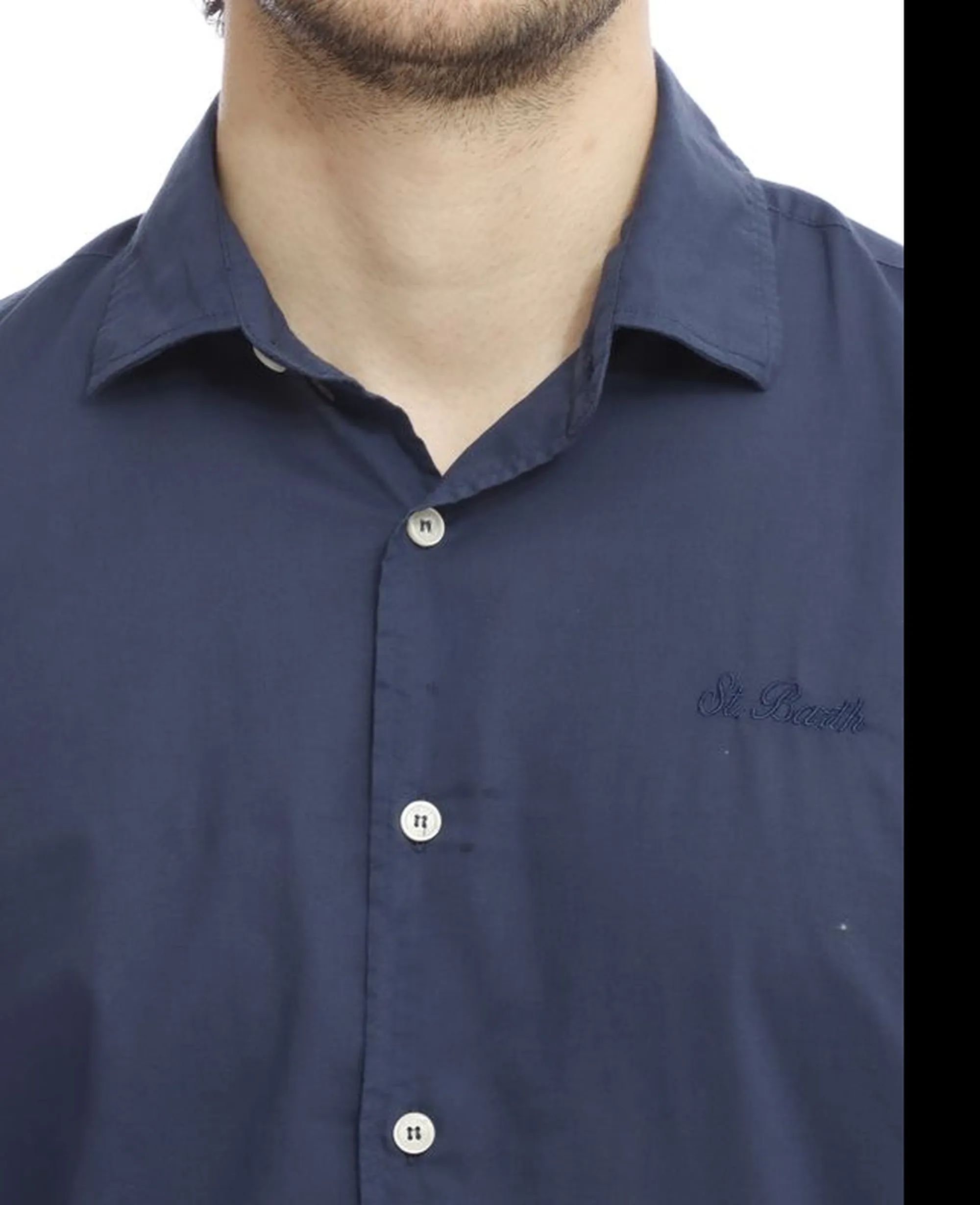 Mc2 Saint Barth B'Shirt ' Blu Lcm0001-00097L 177485