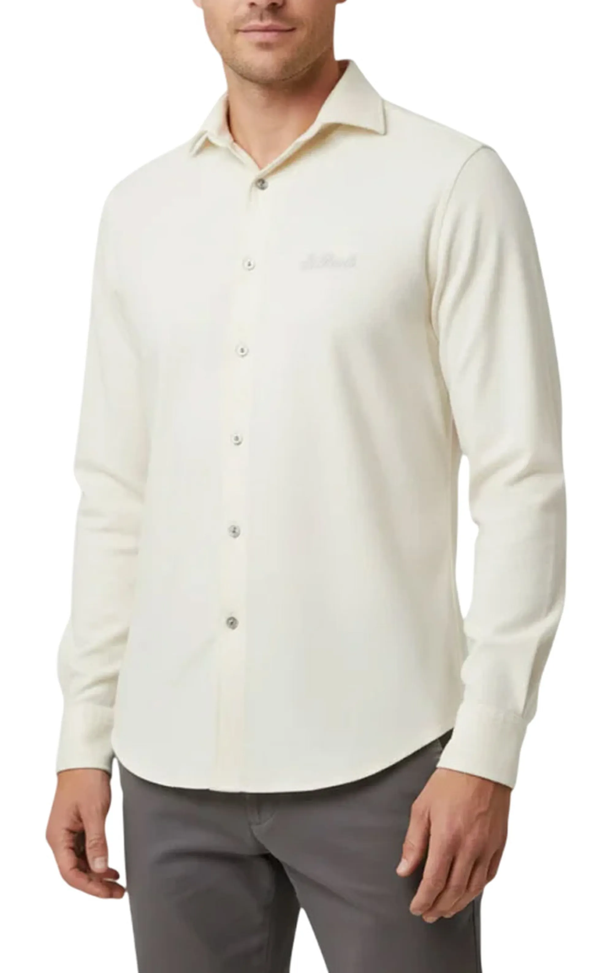 Mc2 Saint Barth Camicia Crema Lcm0001-00095L 178032