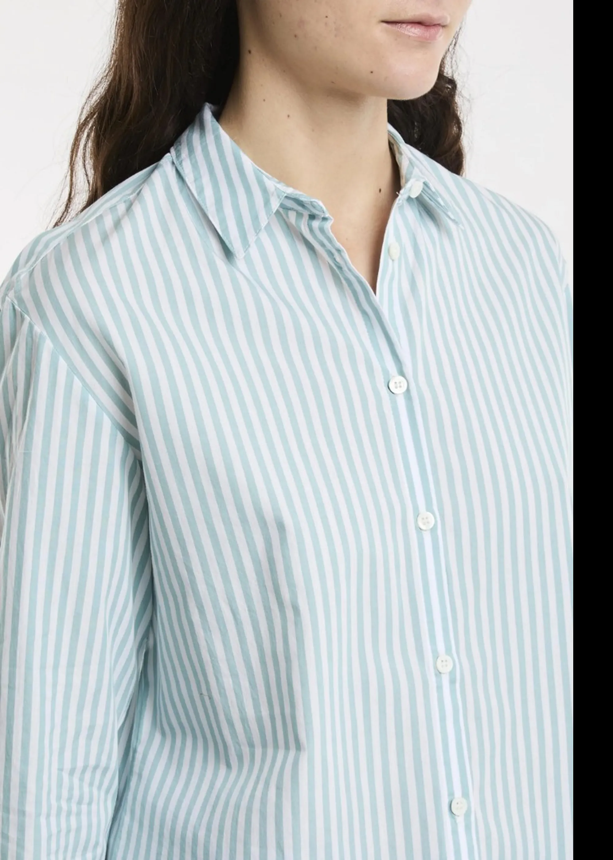 Mc2 Saint Barth B'Striped Shirt' Green Brig001-01367L 181327